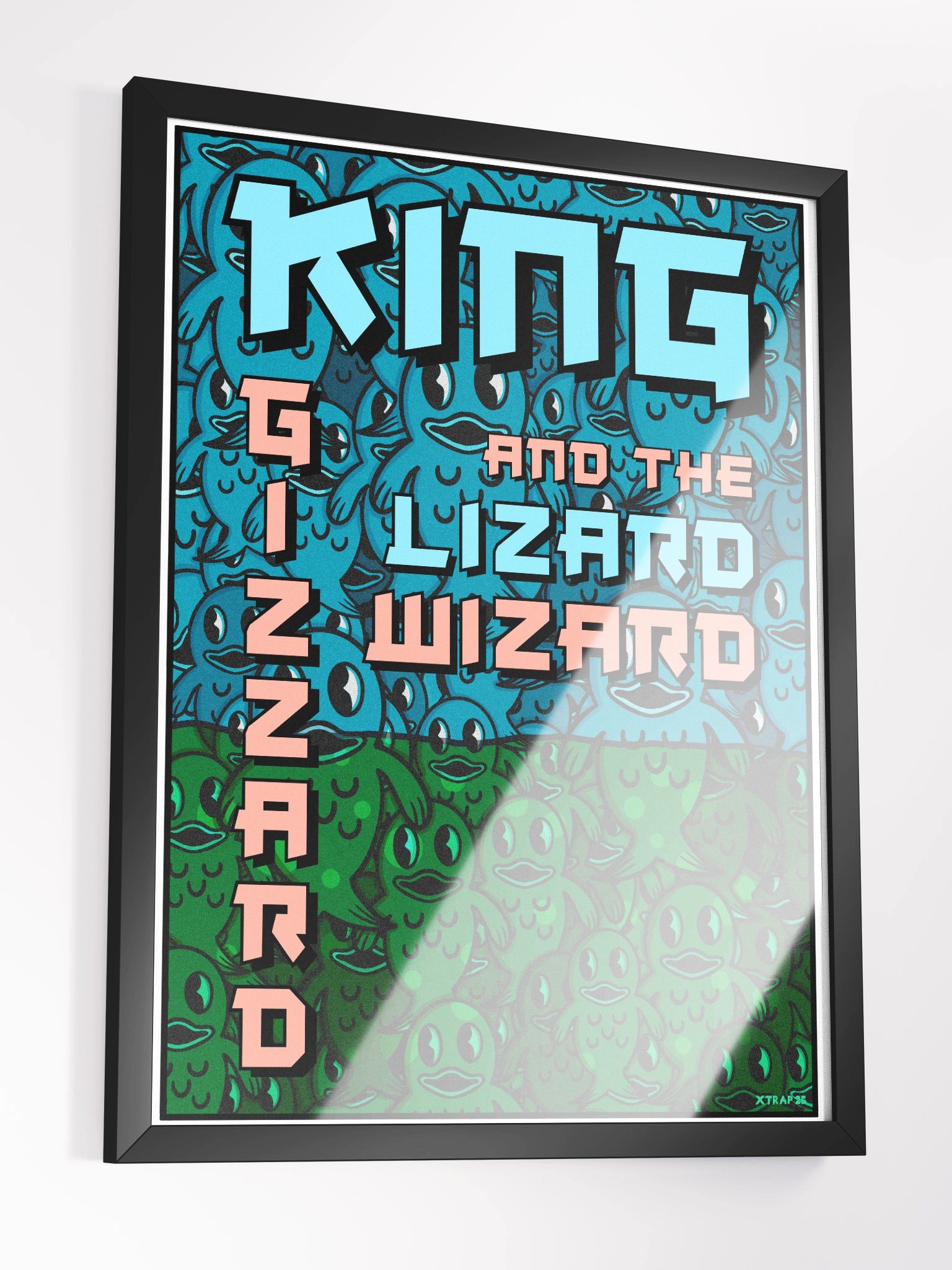 KING GIZZARD AND THE LIZARD WIZARD FISHIES FRAMED POSTER product image (4)