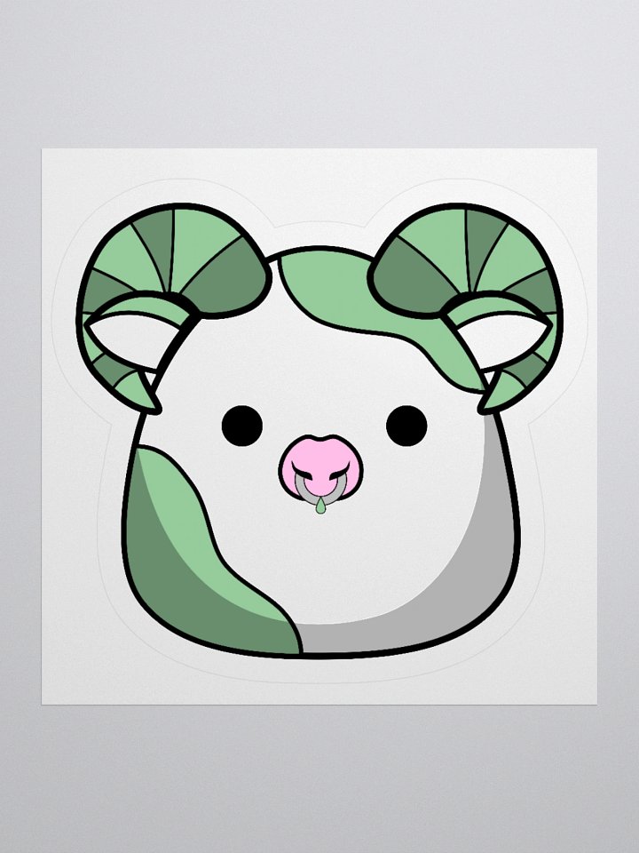 Kiss Cut Sticker - Ram Squish product image (1)