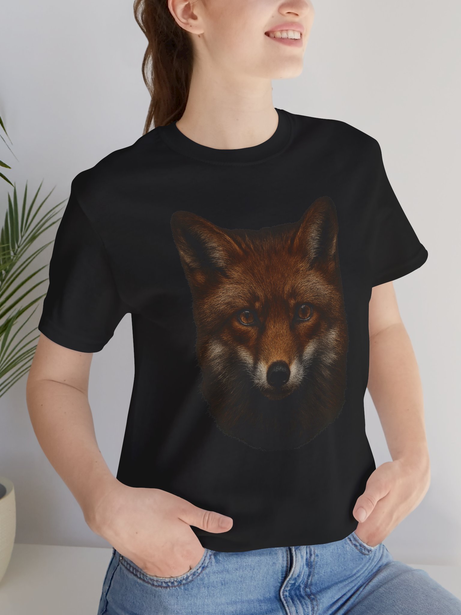 Fox Portrait Comfort Tee product image (2)