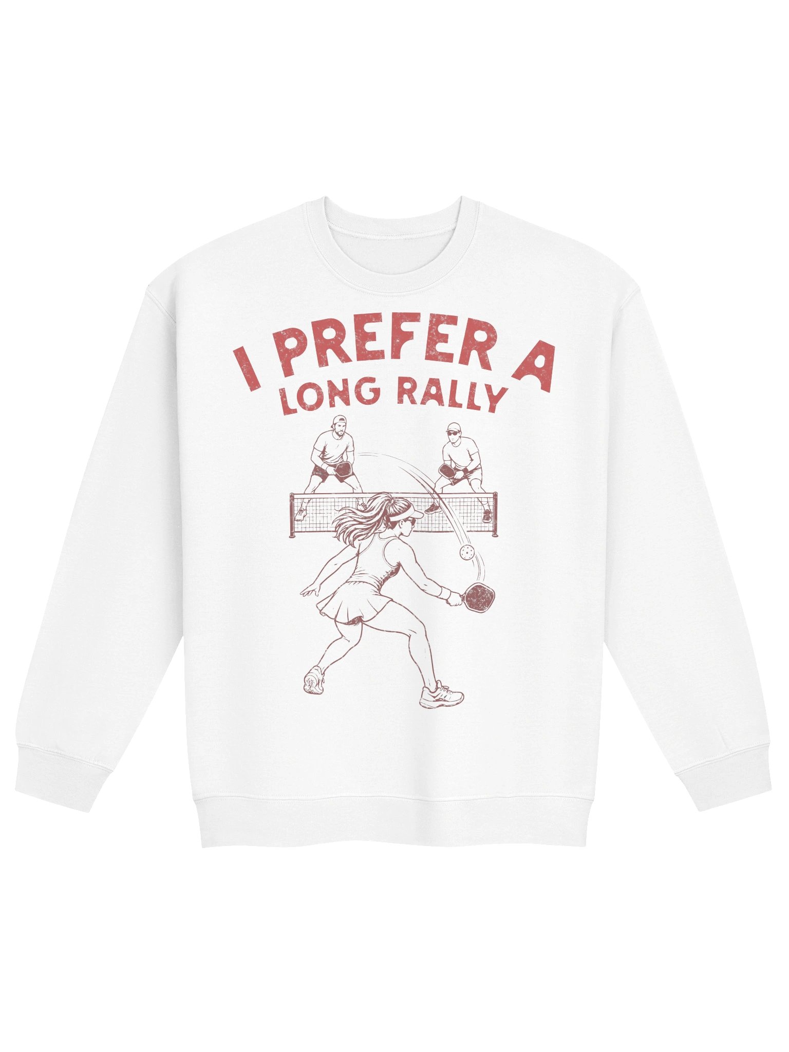 I Prefer a Long Rally Sweatshirt – Funny Pickleball Sweatshirt product image (6)