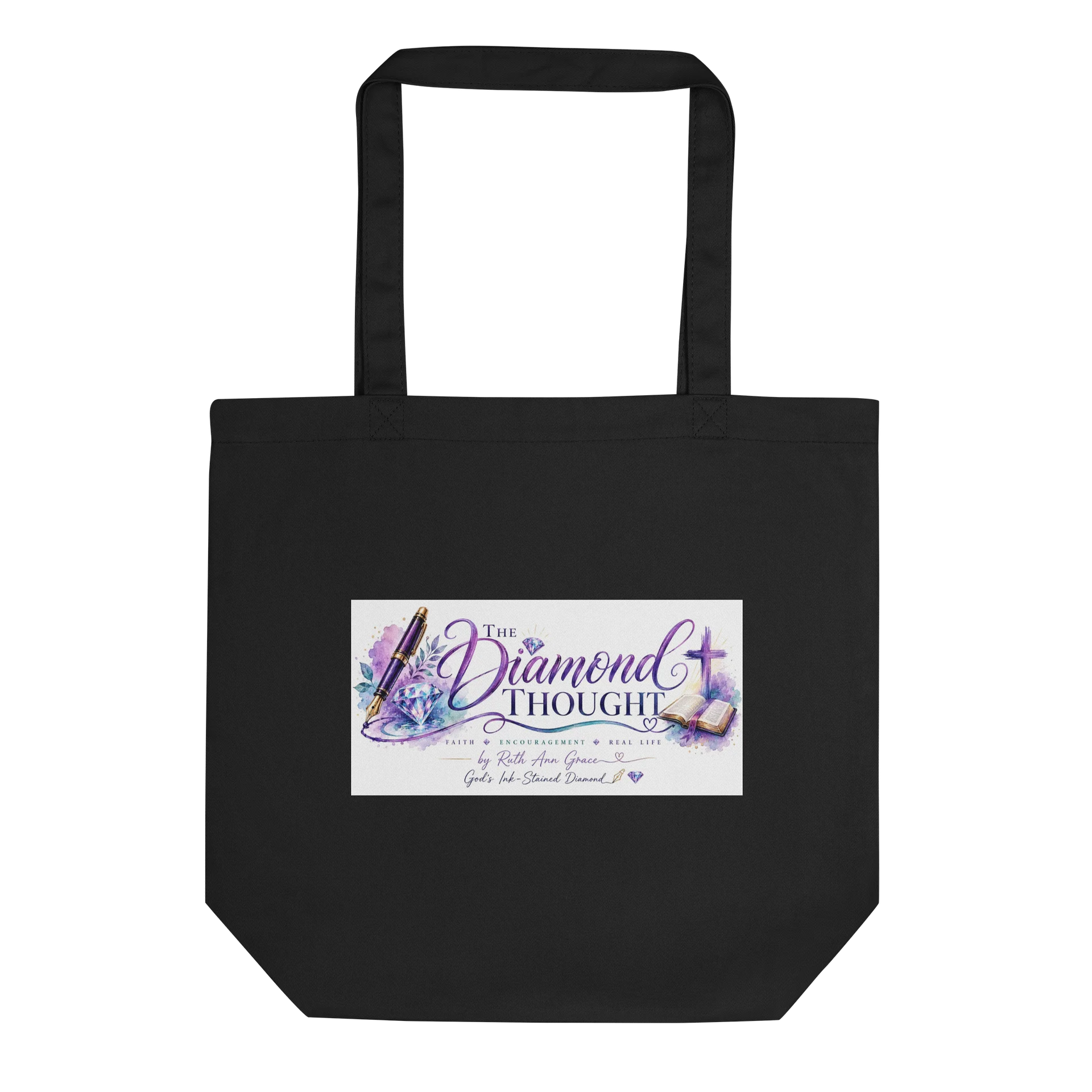 The Diamond Thought Inspirational Tote product image (2)