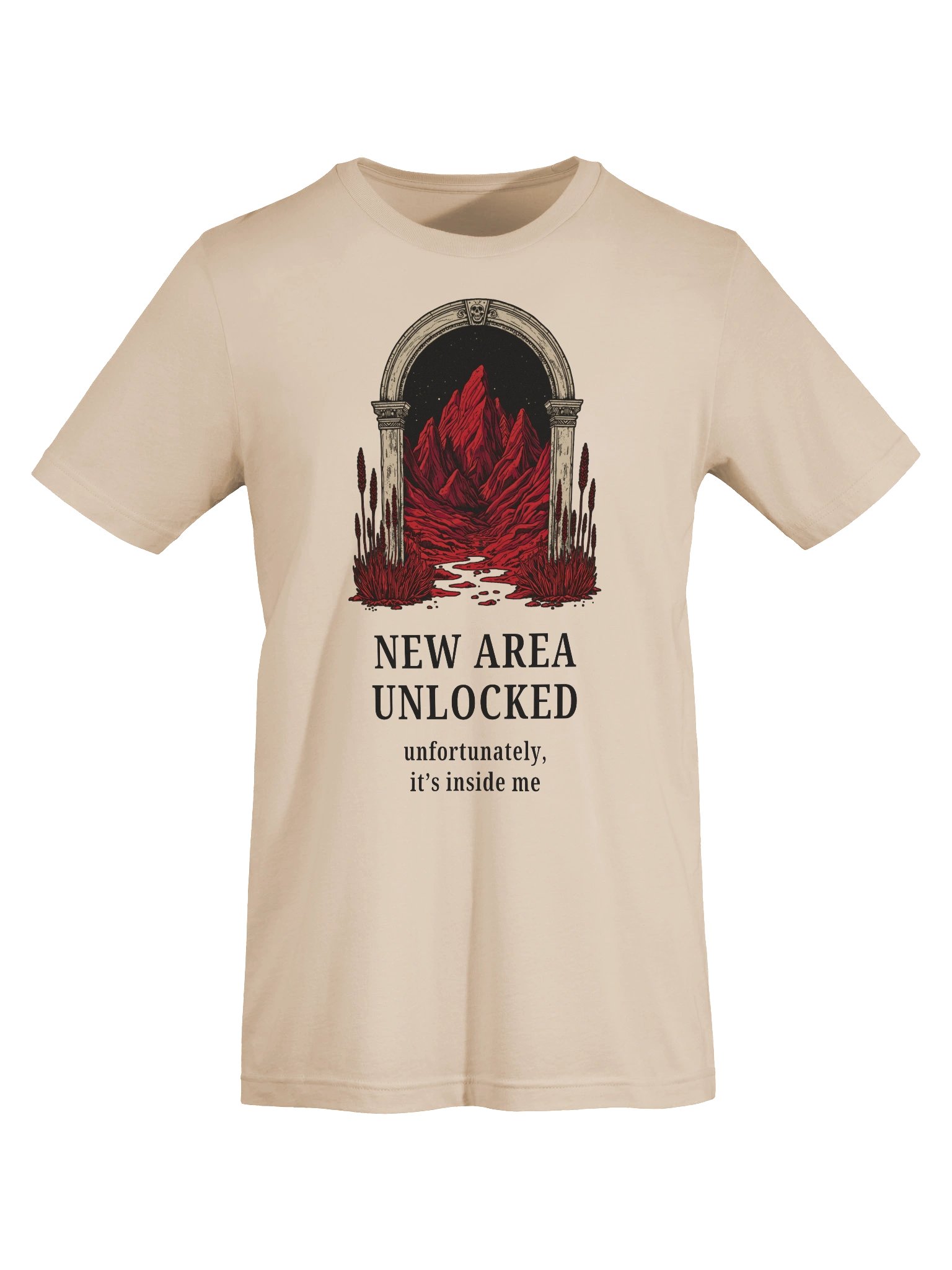 Endometriosis New Area Unlocked Shirt | Endo Awareness & Pelvic Pain Tee product image (5)