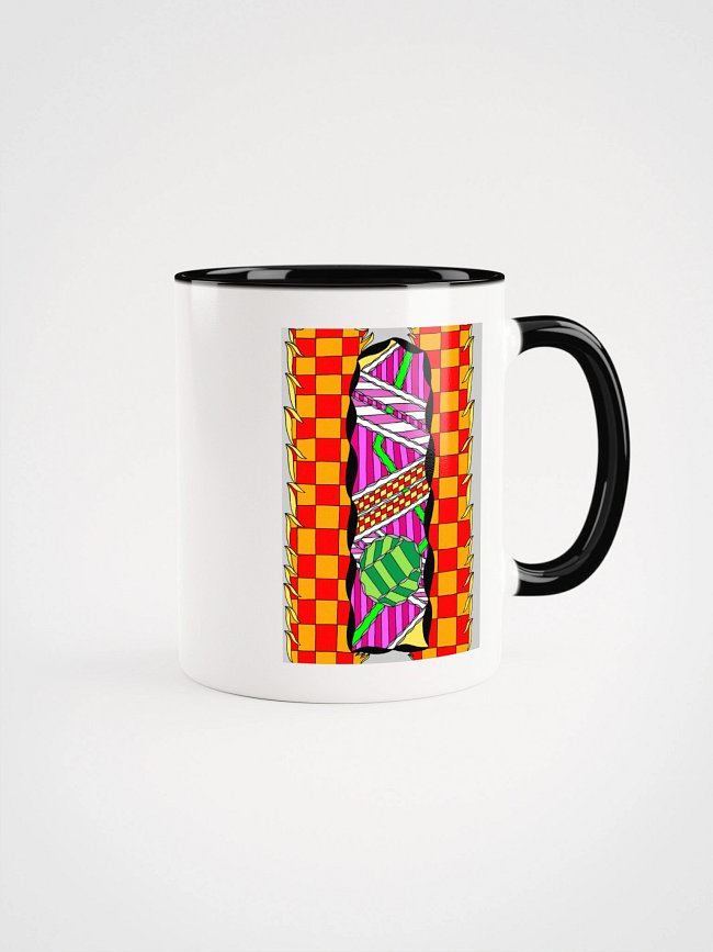 Ceramic Mugs w/ Color 