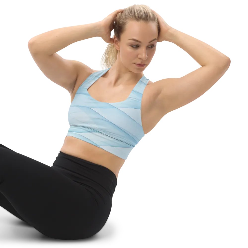 Fluid Motion Longline Sports Bra product image (1)
