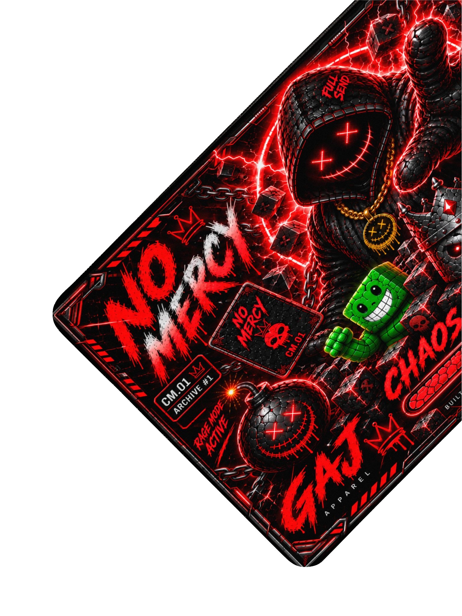 CHAOS MODE - Gaming Desk Mat product image (3)