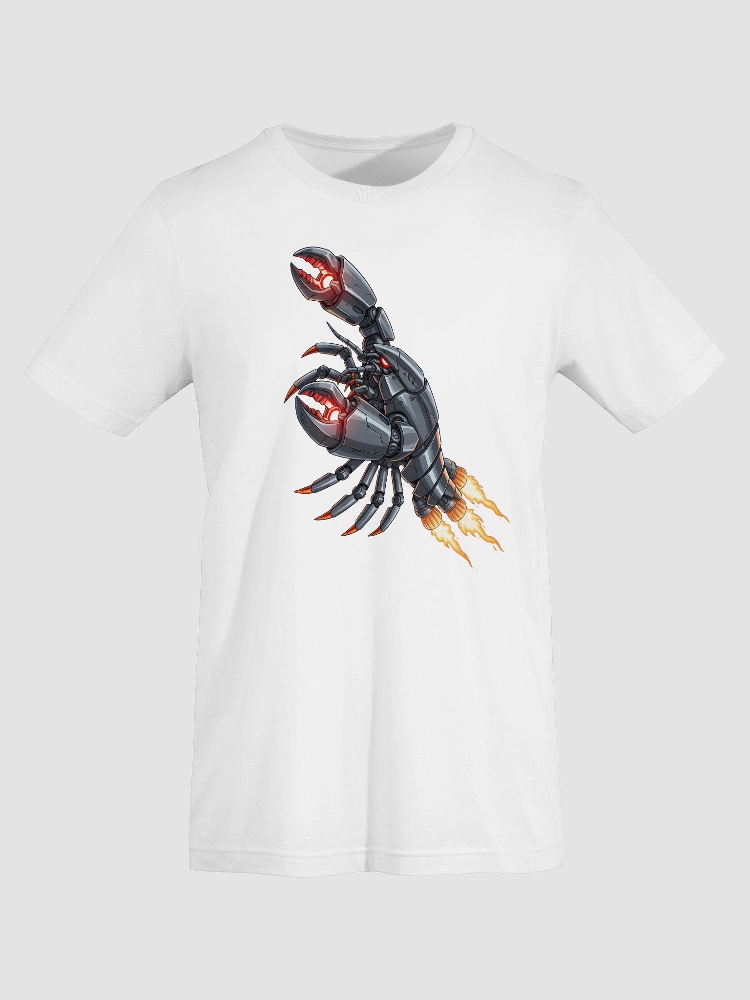 Mecha Lobster-09 T-Shirt | Futuristic Robot Lobster Graphic Tee product image (9)