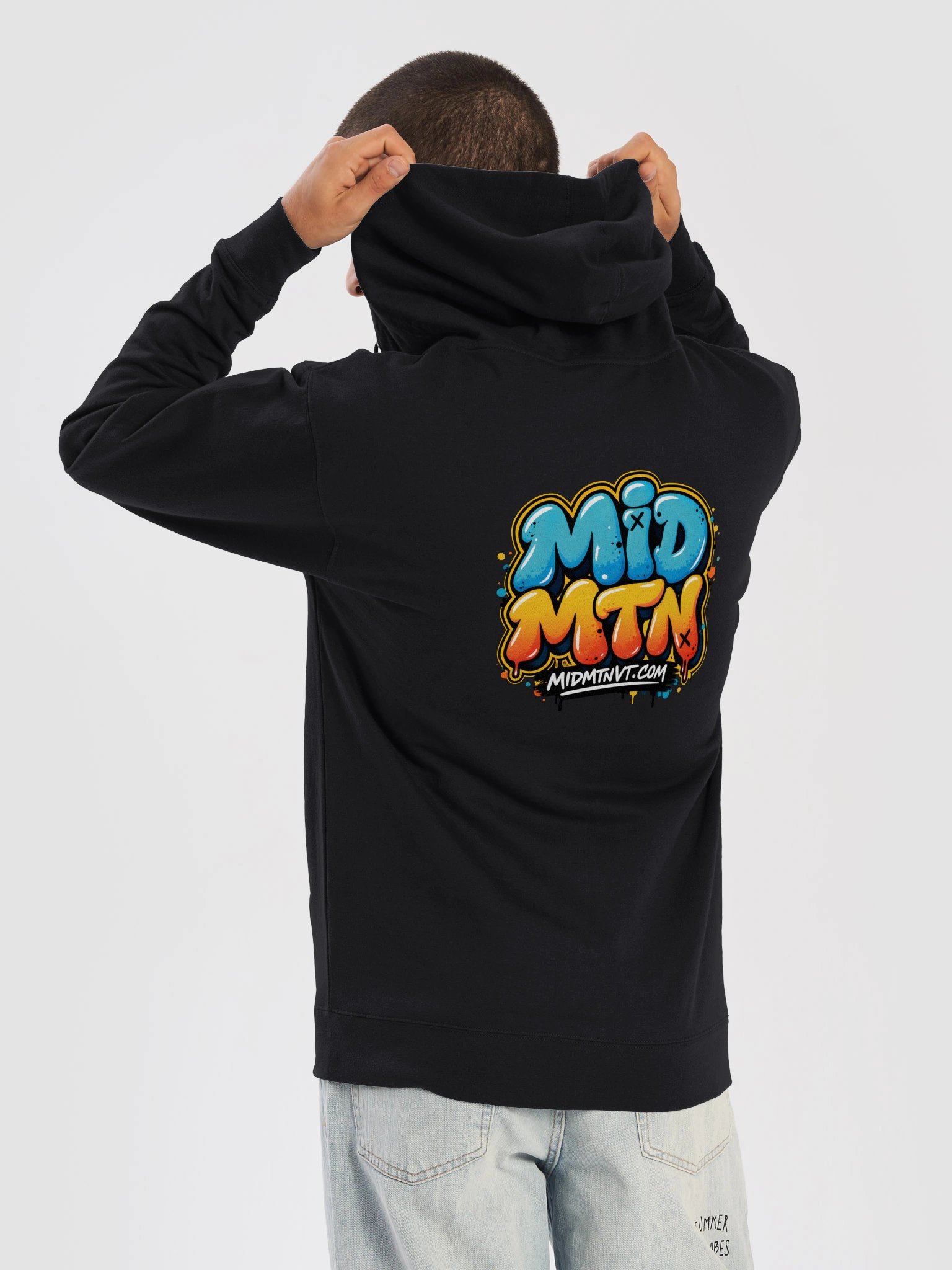 Mid Mtn Bubble Zip up Hoodie product image (6)