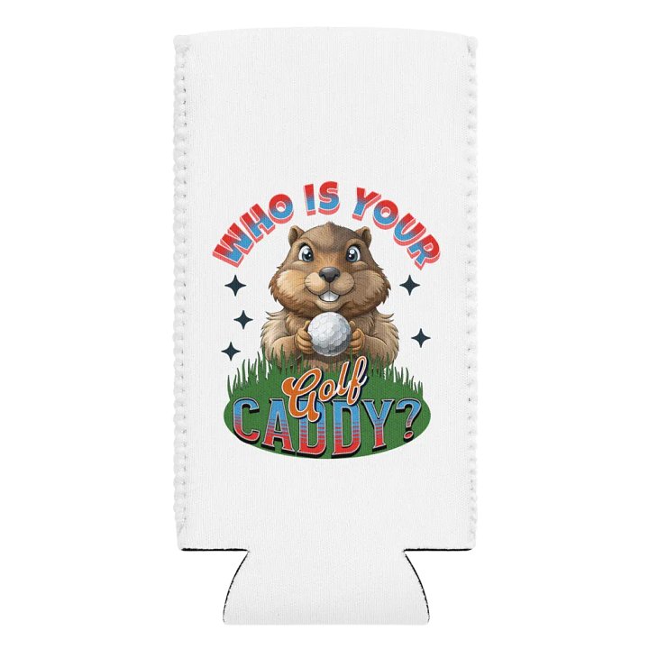 Who Is Your Golf Caddy? Groundhog Can Cooler product image (2)