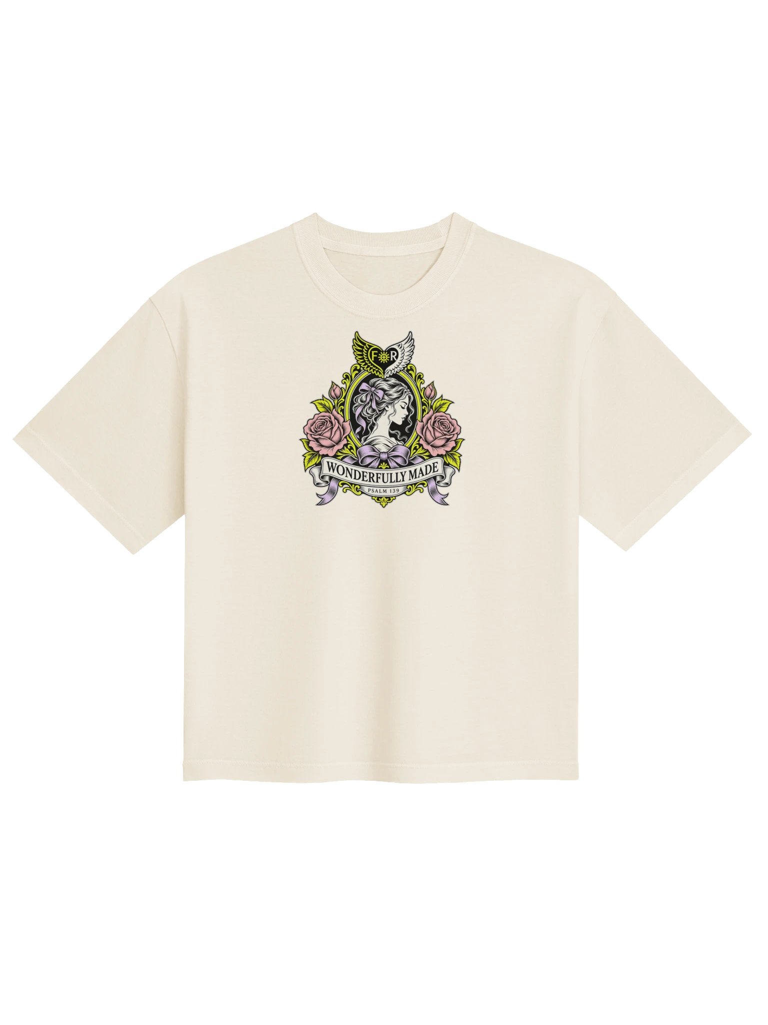 Wonderfully Made | Psalm 139 Boxy Tee product image (1)