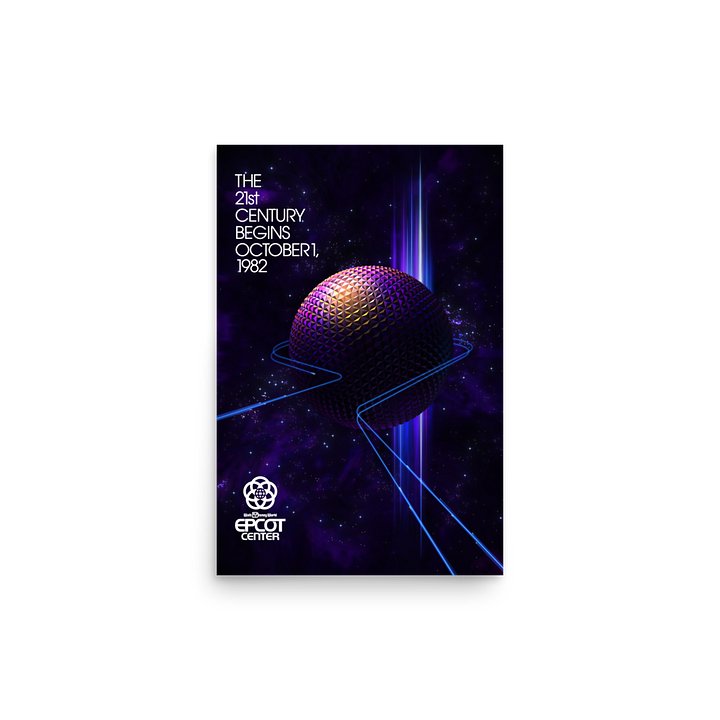 EPCOT Center Teaser Poster product image (2)