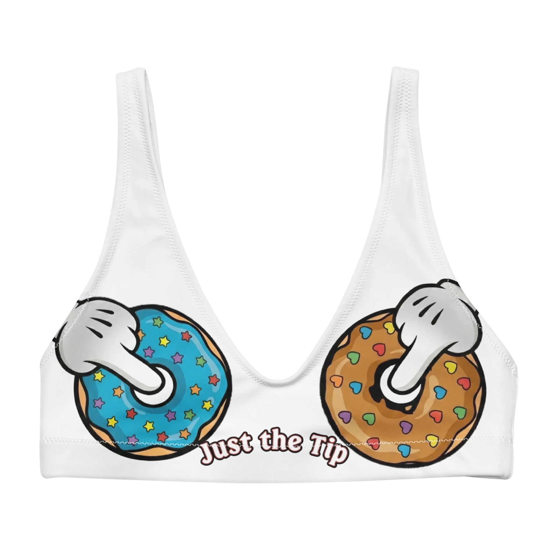 Just The Tip - Sports Bikini Top - 11 Sizes (XS to 6XL) product image (2)