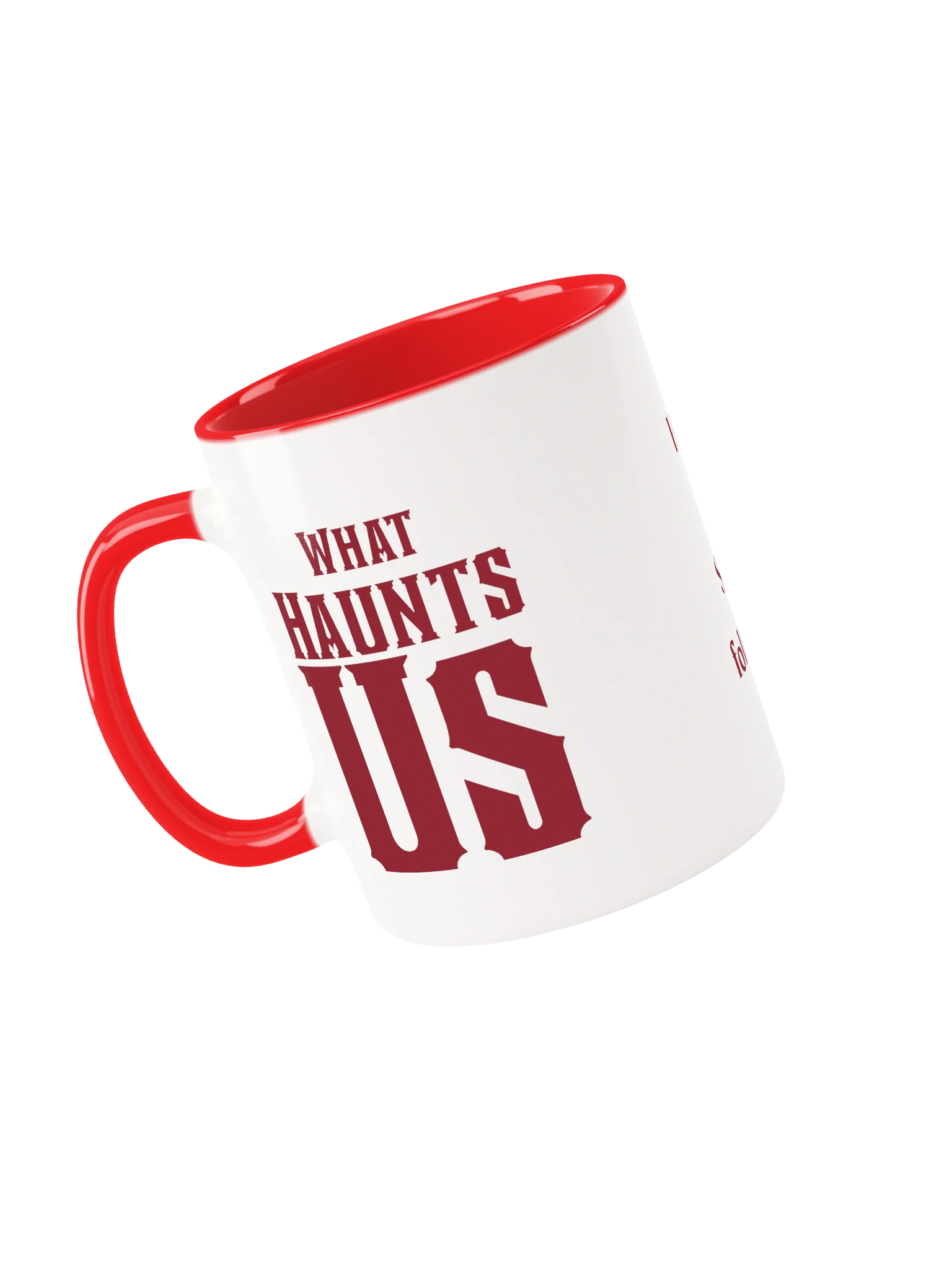 What Haunts Us Mug product image (1)
