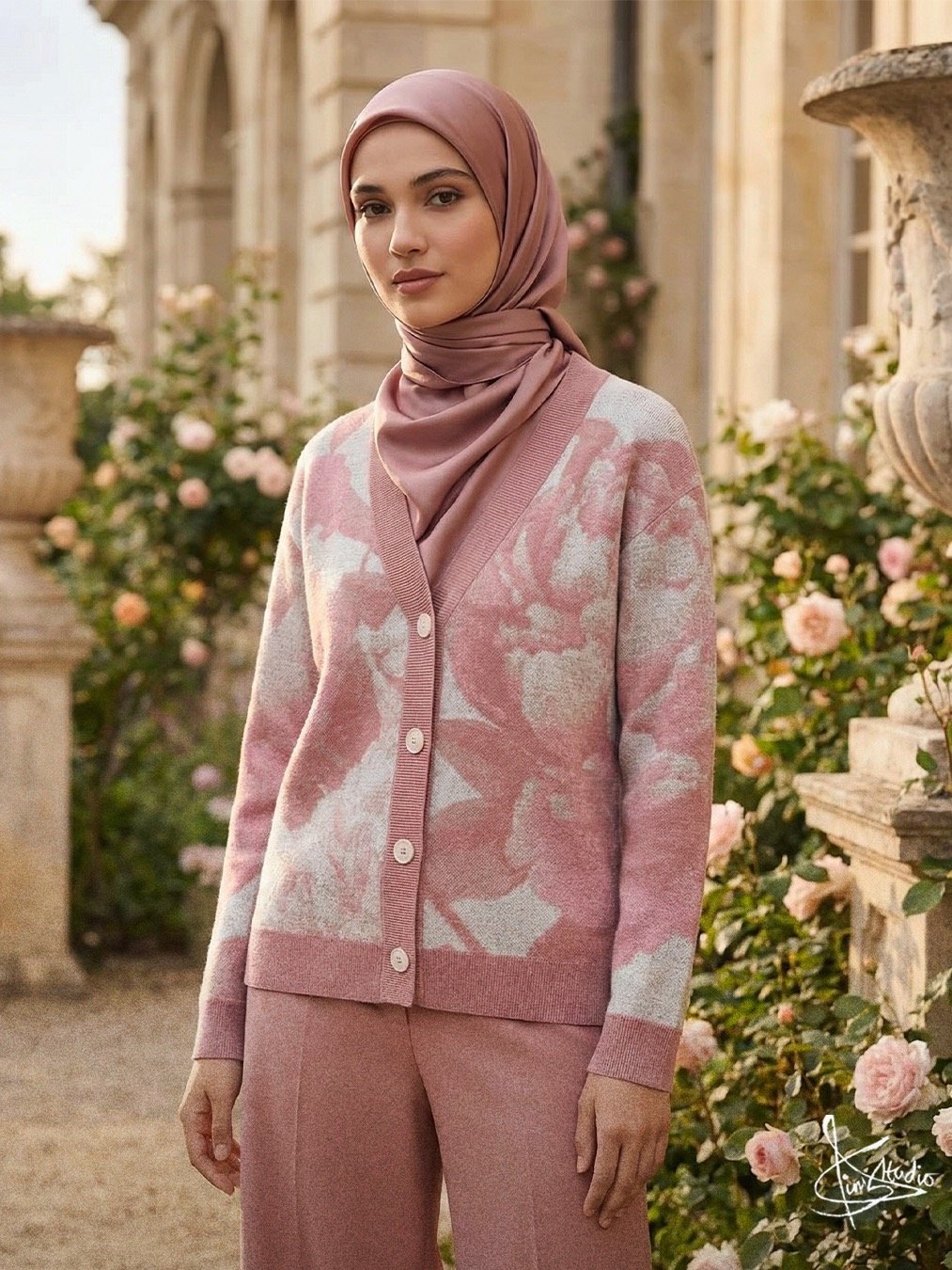 Blush Bloom Knitted Cardigan product image (11)