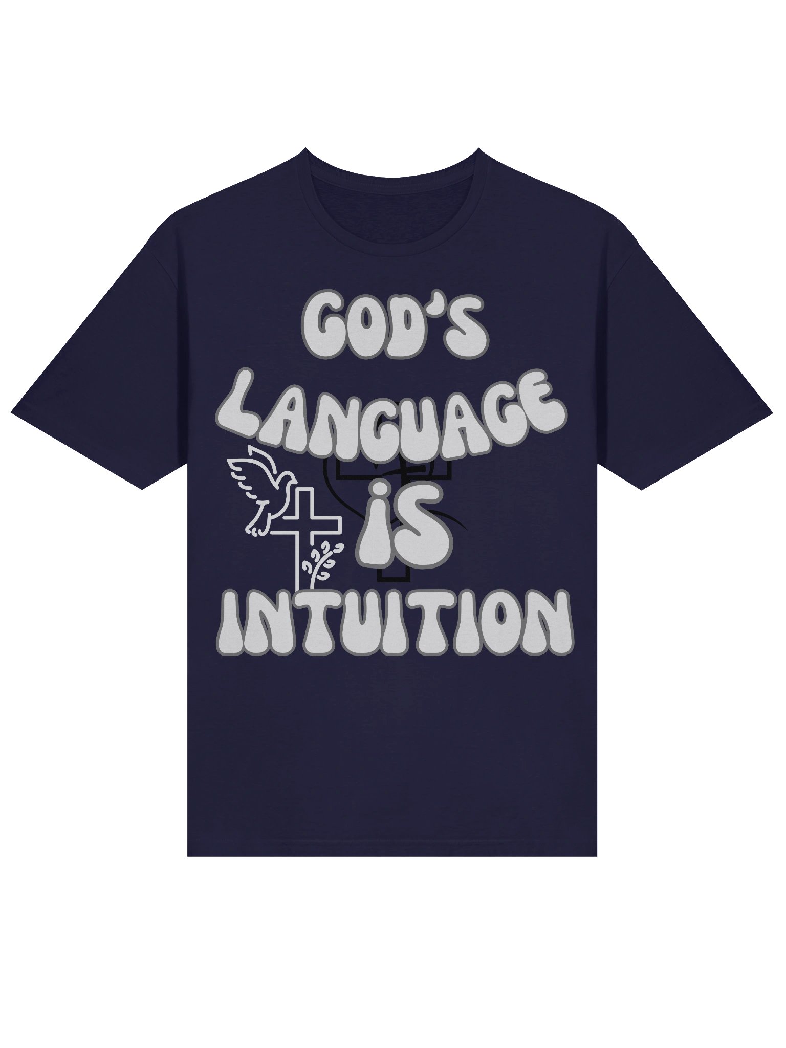 God's Language is Intuition Unisex T-Shirt product image (13)