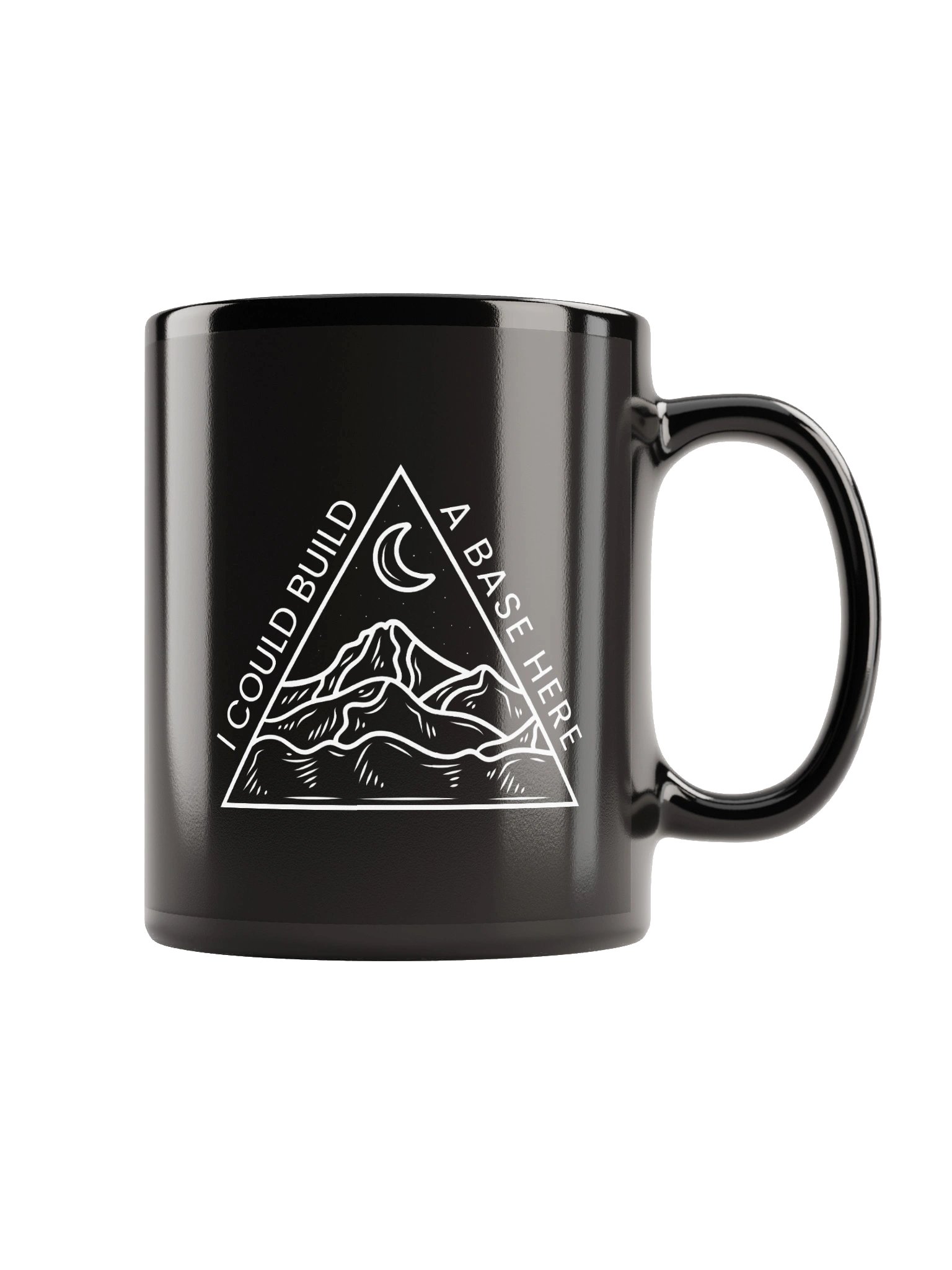 Build a Base Glossy Black Mug product image (1)