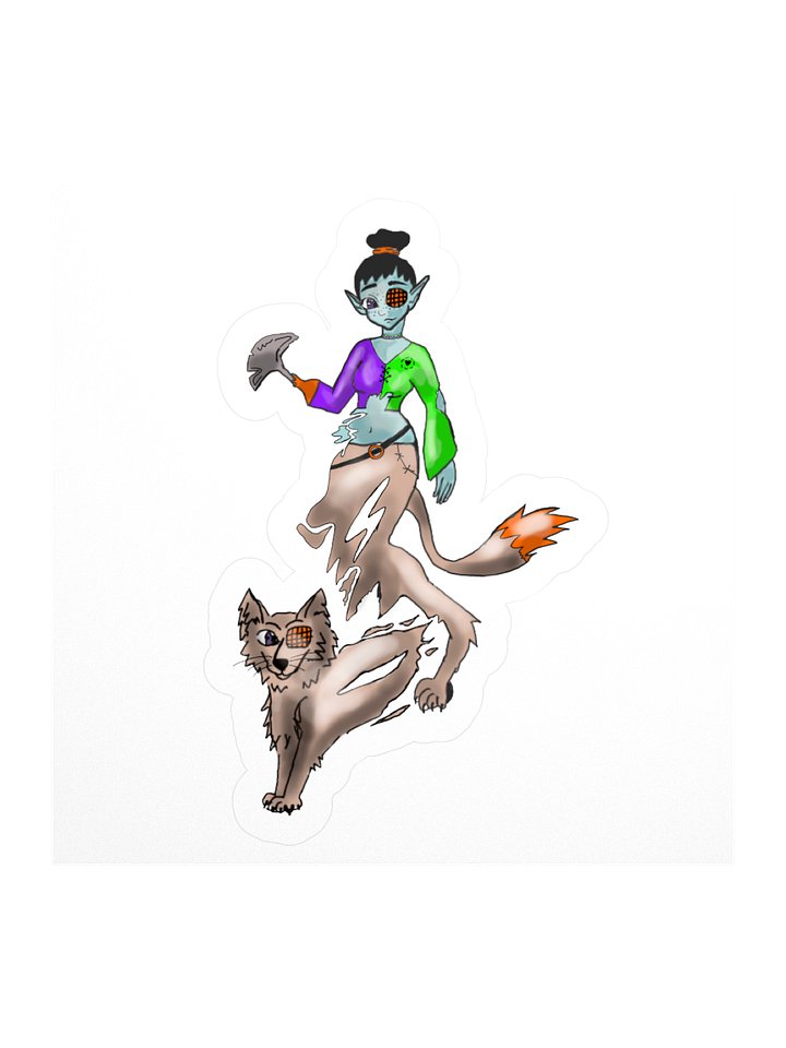 Tara Foxtail Sticker product image (2)