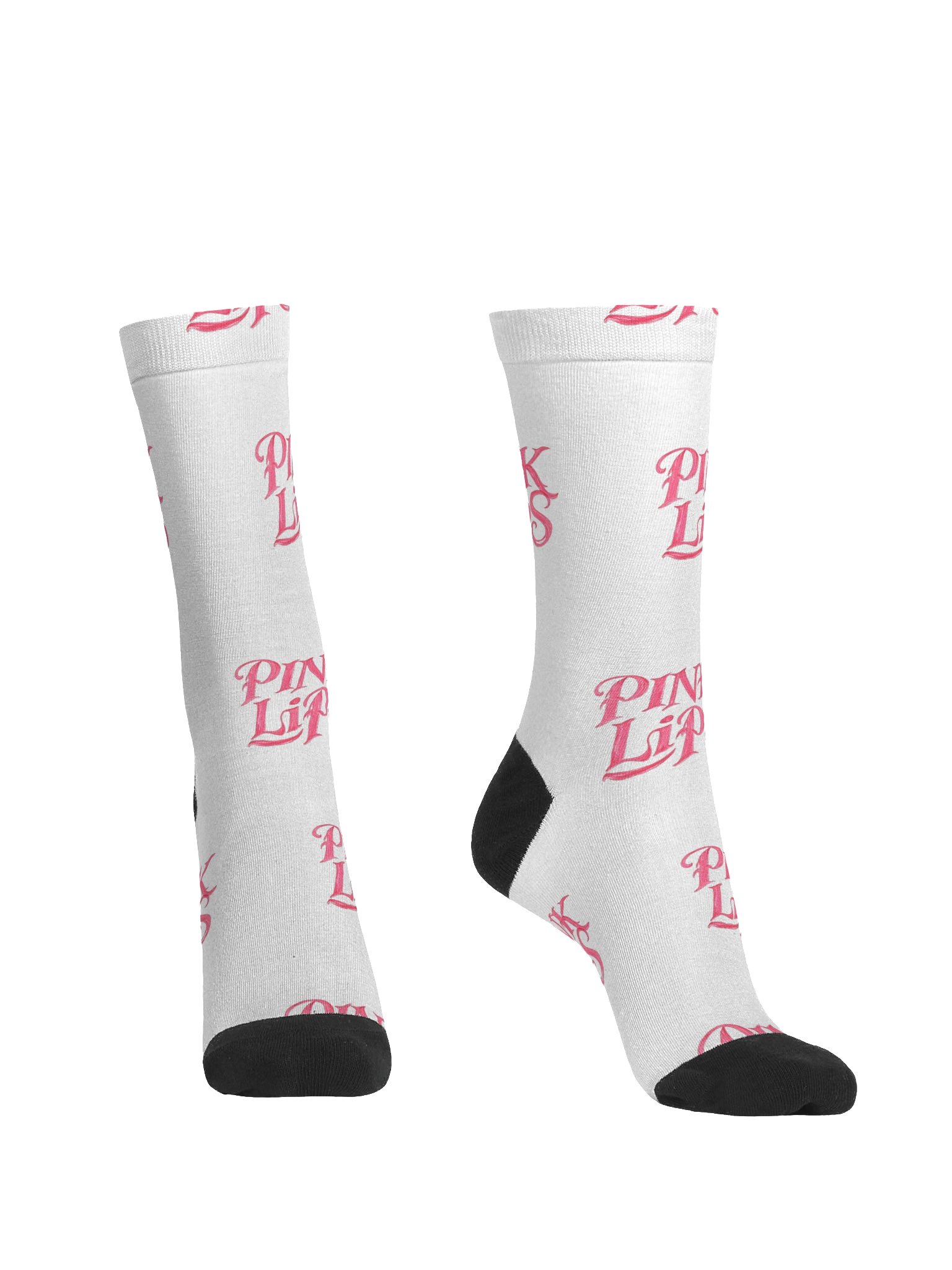 PINK LIPS LADIES SOCKS product image (2)