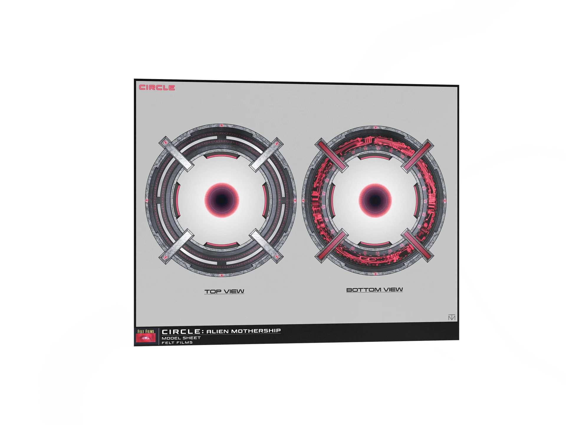 CIRCLE: "Alien Ship" Concept Art product image (1)