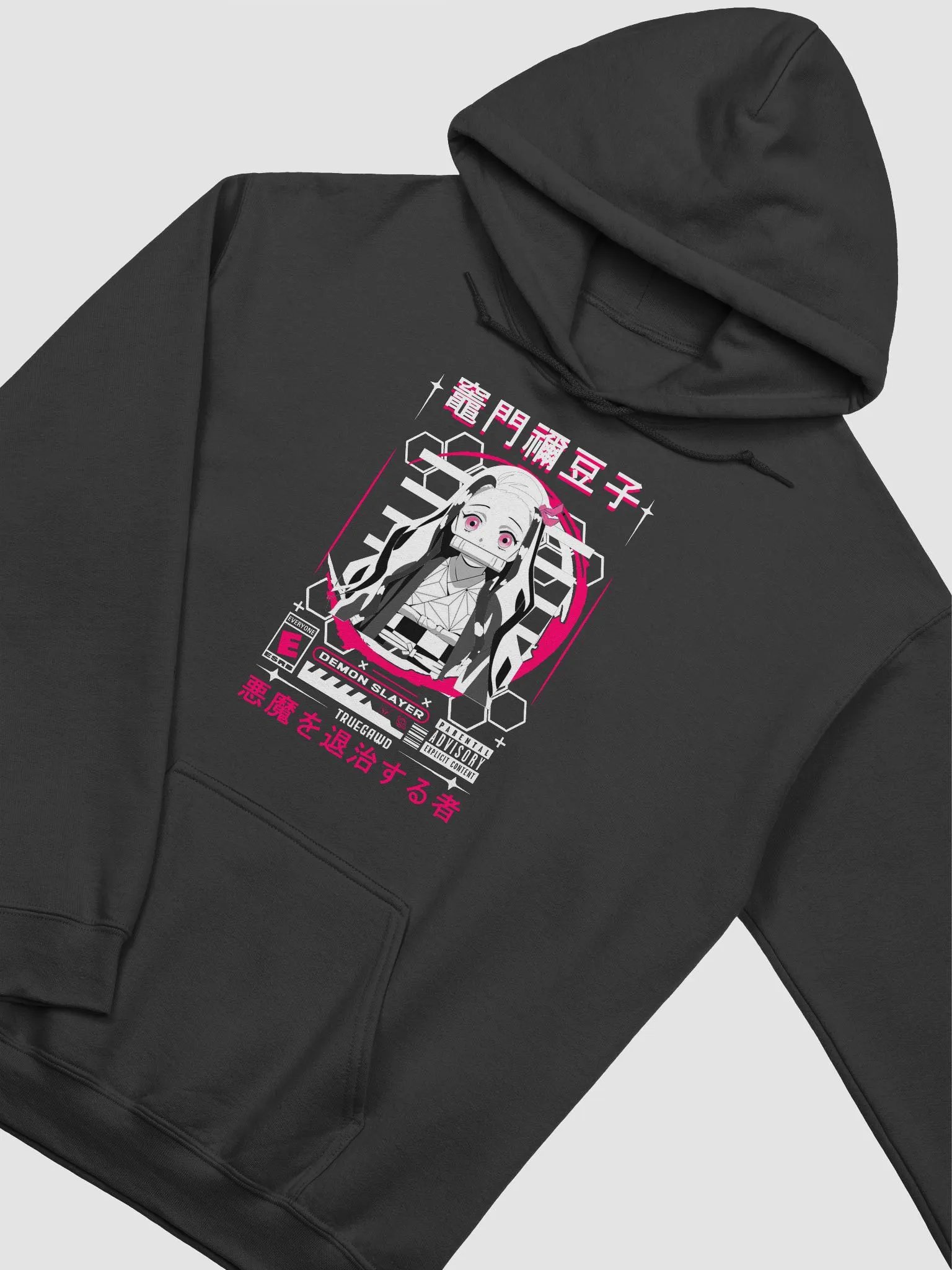 Nezuko Hoodie (Black) product image (3)
