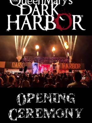 OPEN THE GATES DARK HARBOR! #darkharbor #queenmary @QMDarkHarbor 