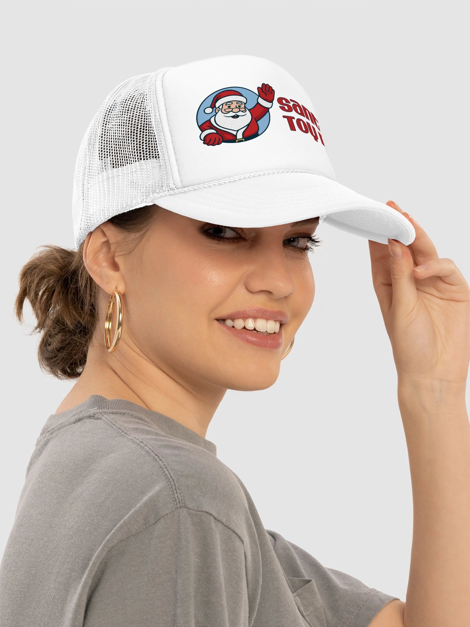 Santa's Toy Run Trucker Hat product image (7)