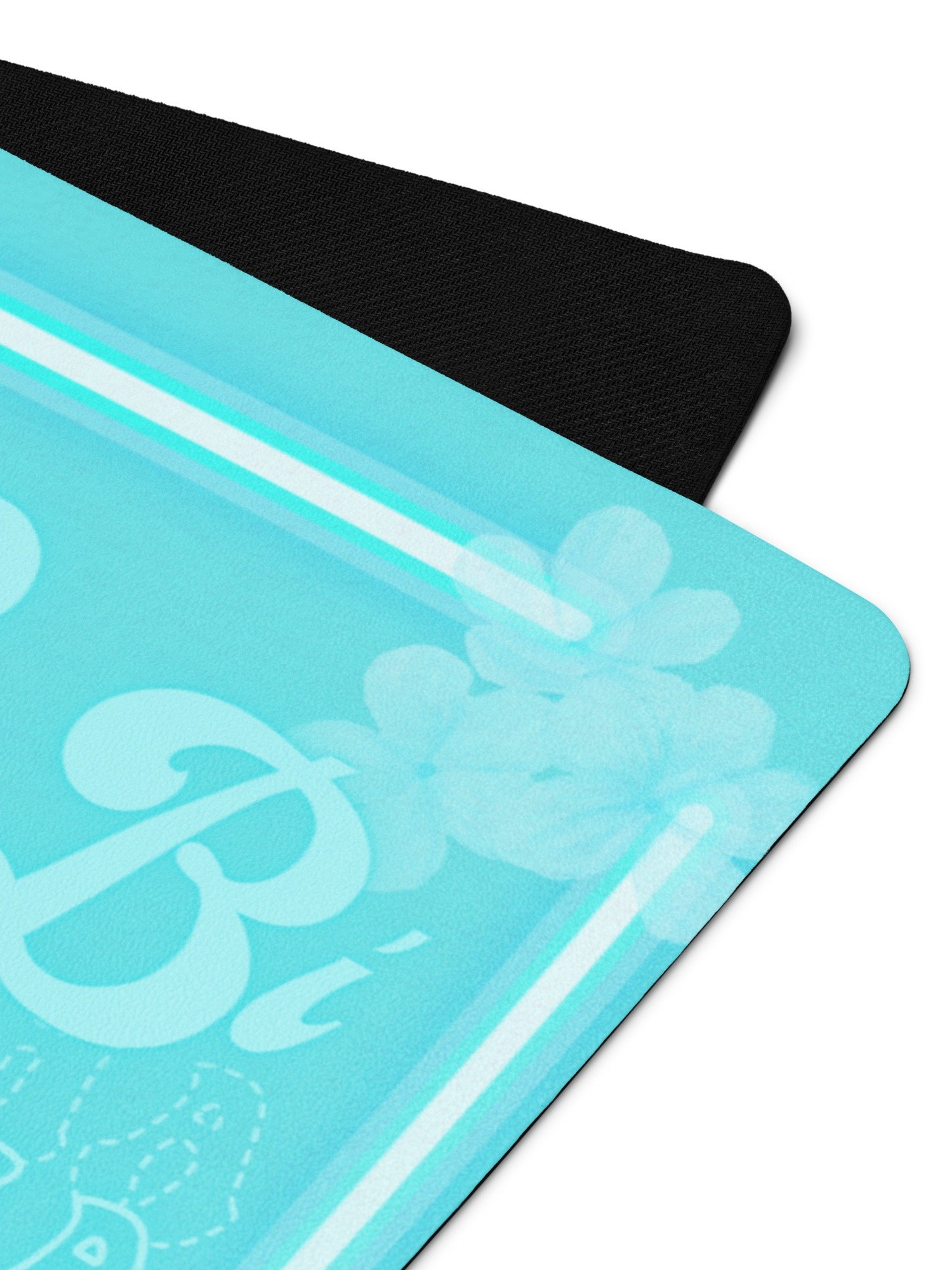 Ná bí buartha - Irish Language Yoga Mat in Peppermint 🧘🏻‍♀️ product image (7)