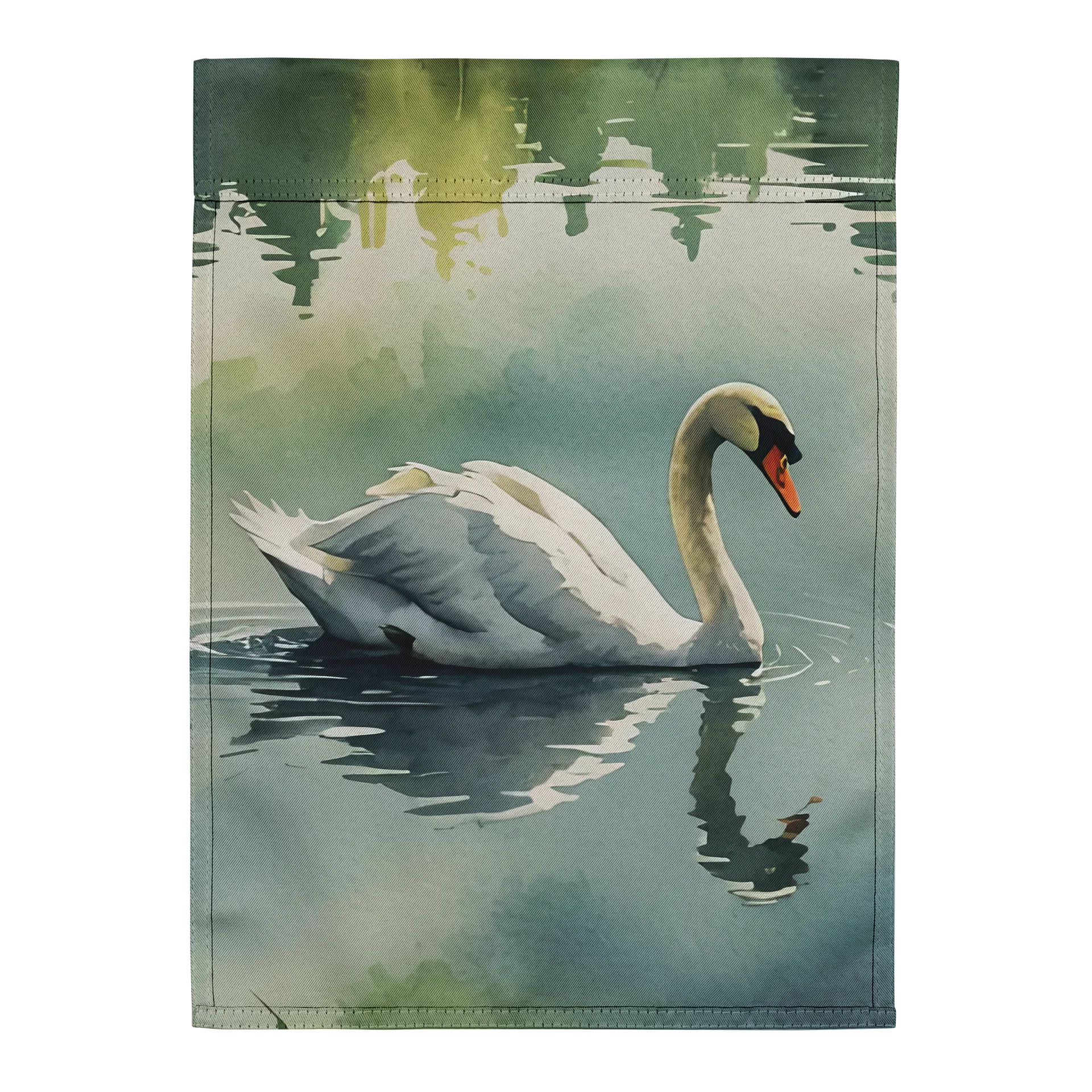 Swan Garden Flag product image (3)