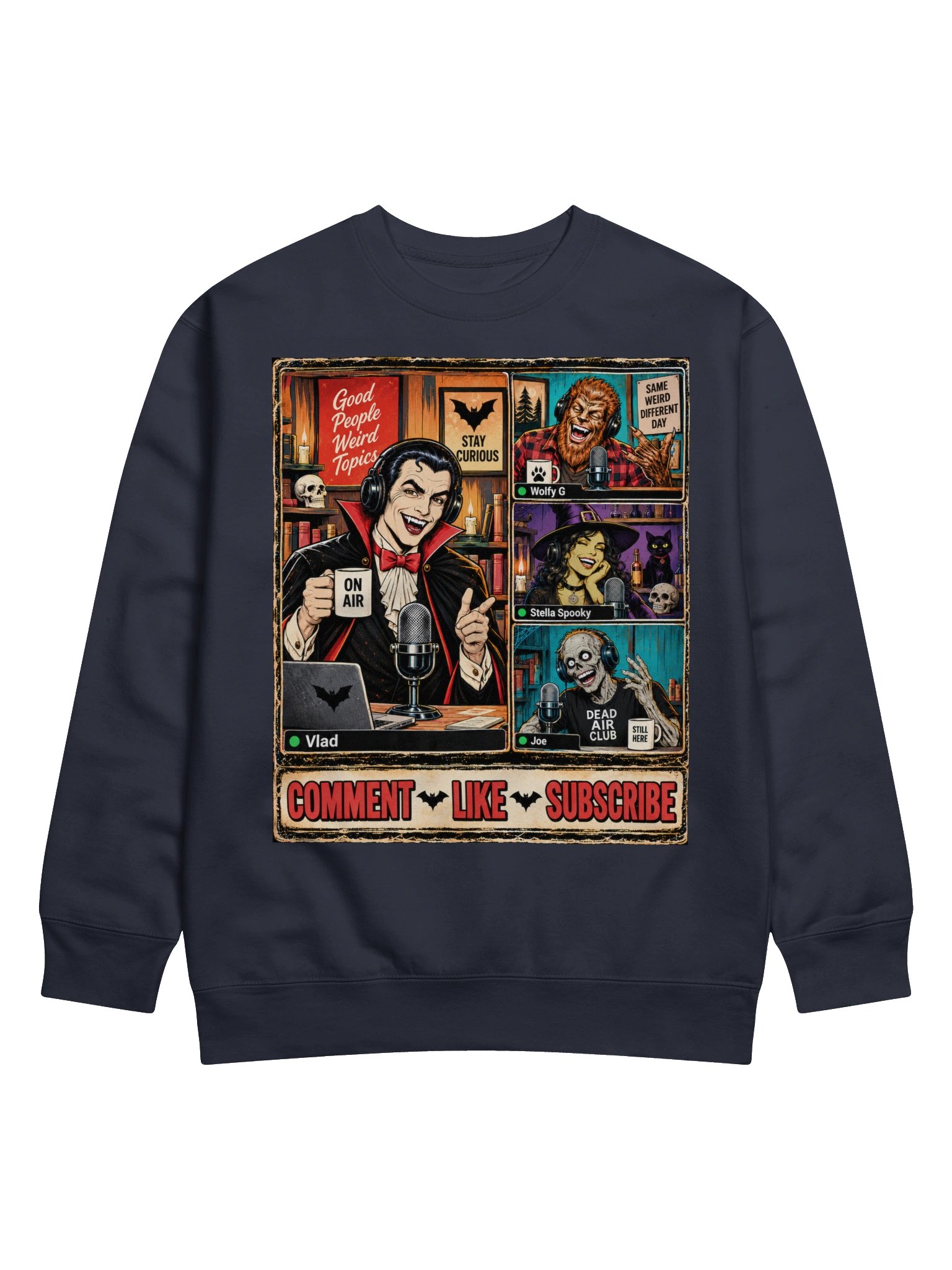 Good People, Weird Topics Sweatshirt product image (9)
