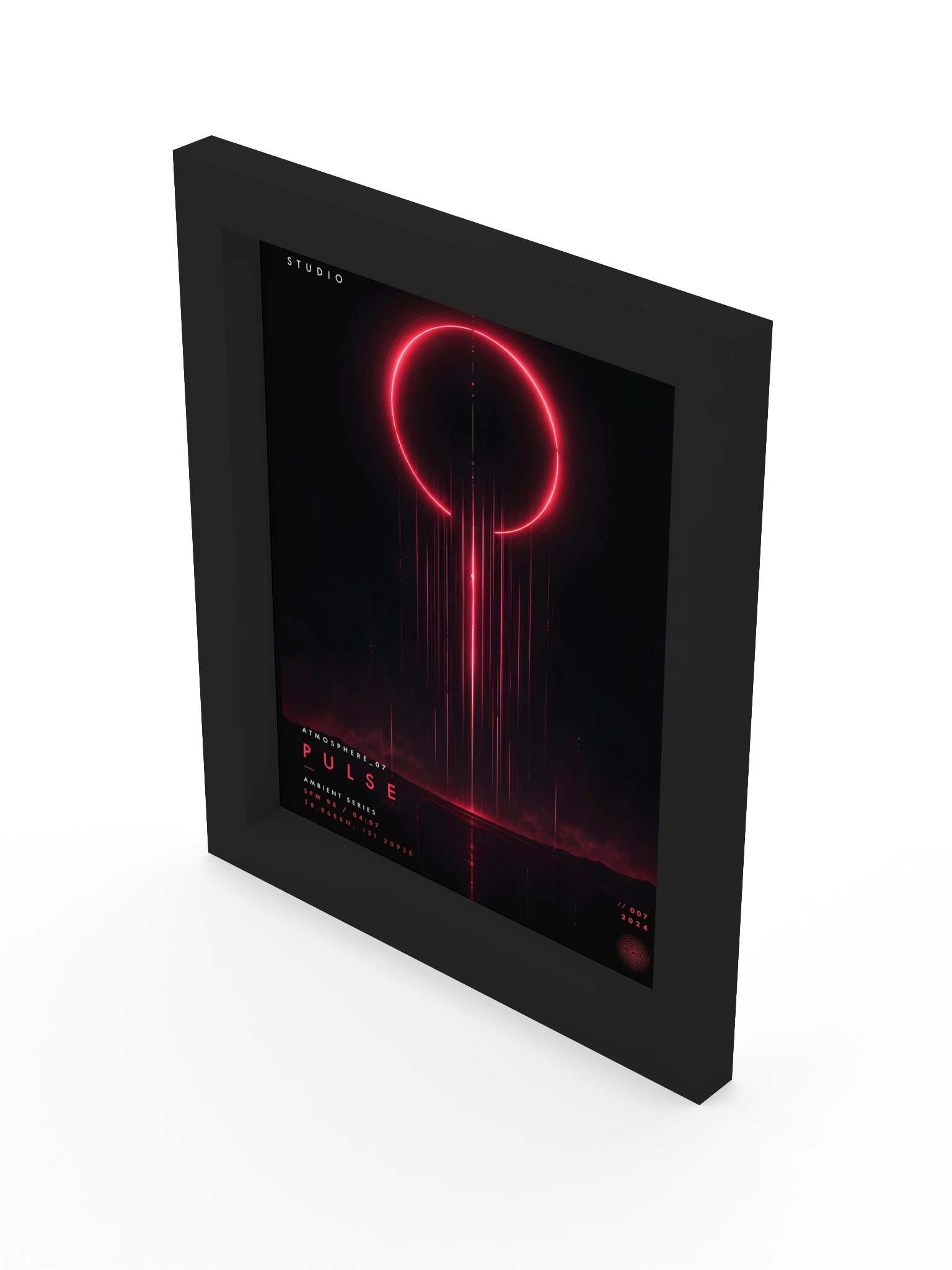 Pulse — Neon Futuristic Wall Art product image (12)