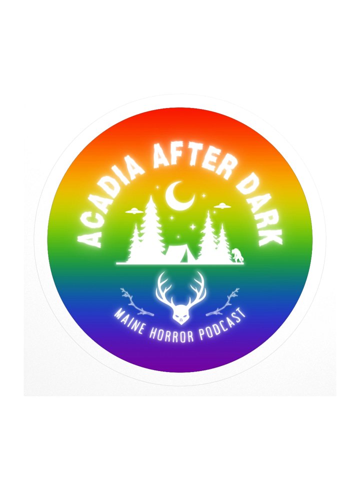 Acadia After Dark Pride Sticker product image (1)