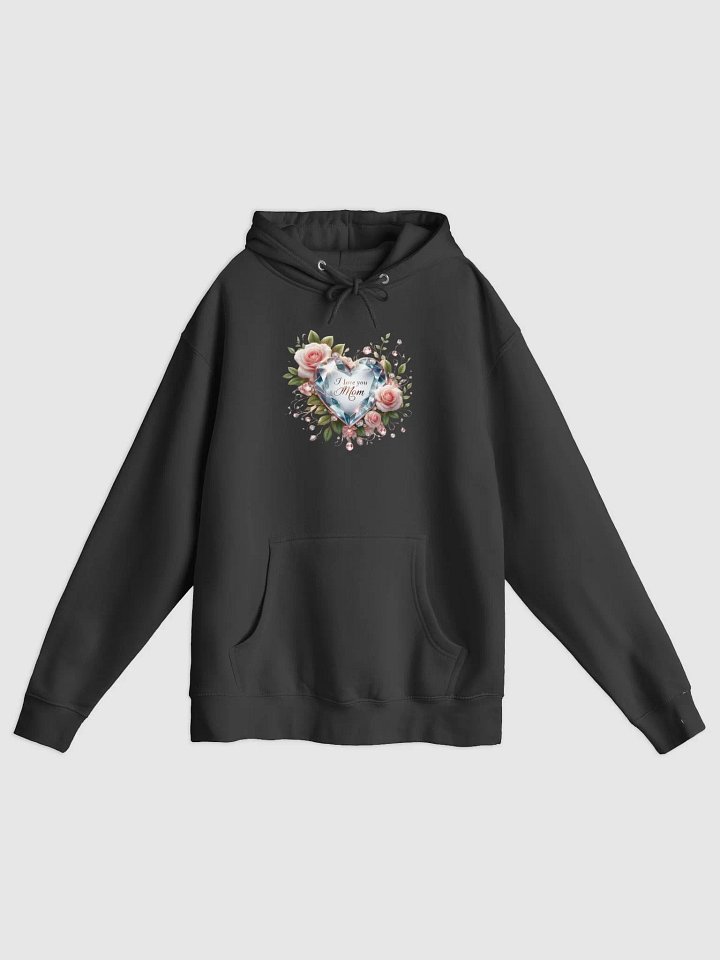 Rose-Adorned Love Mom Hoodie product image (1)
