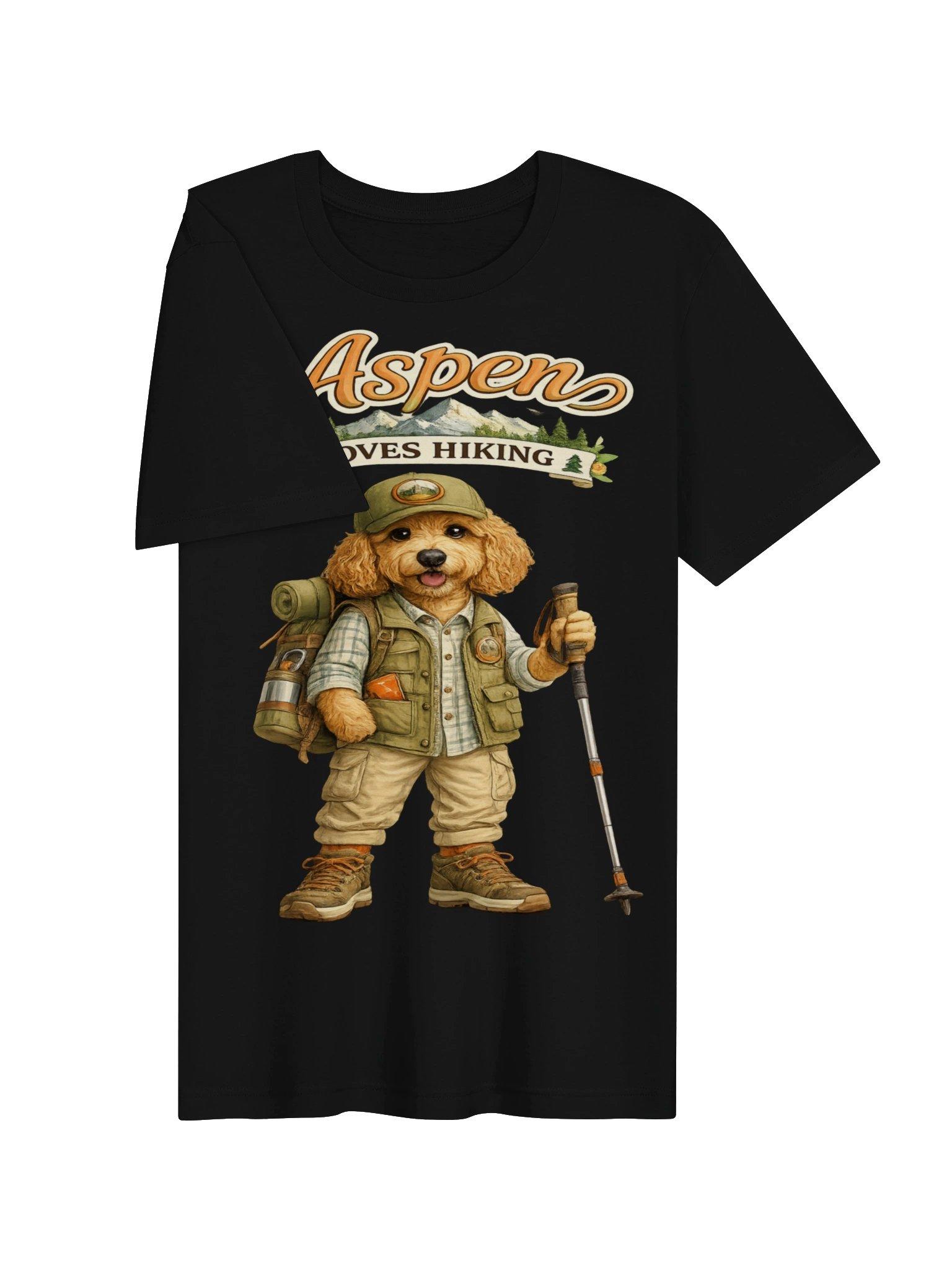 Aspen Loves Hiking Adult Tee product image (21)
