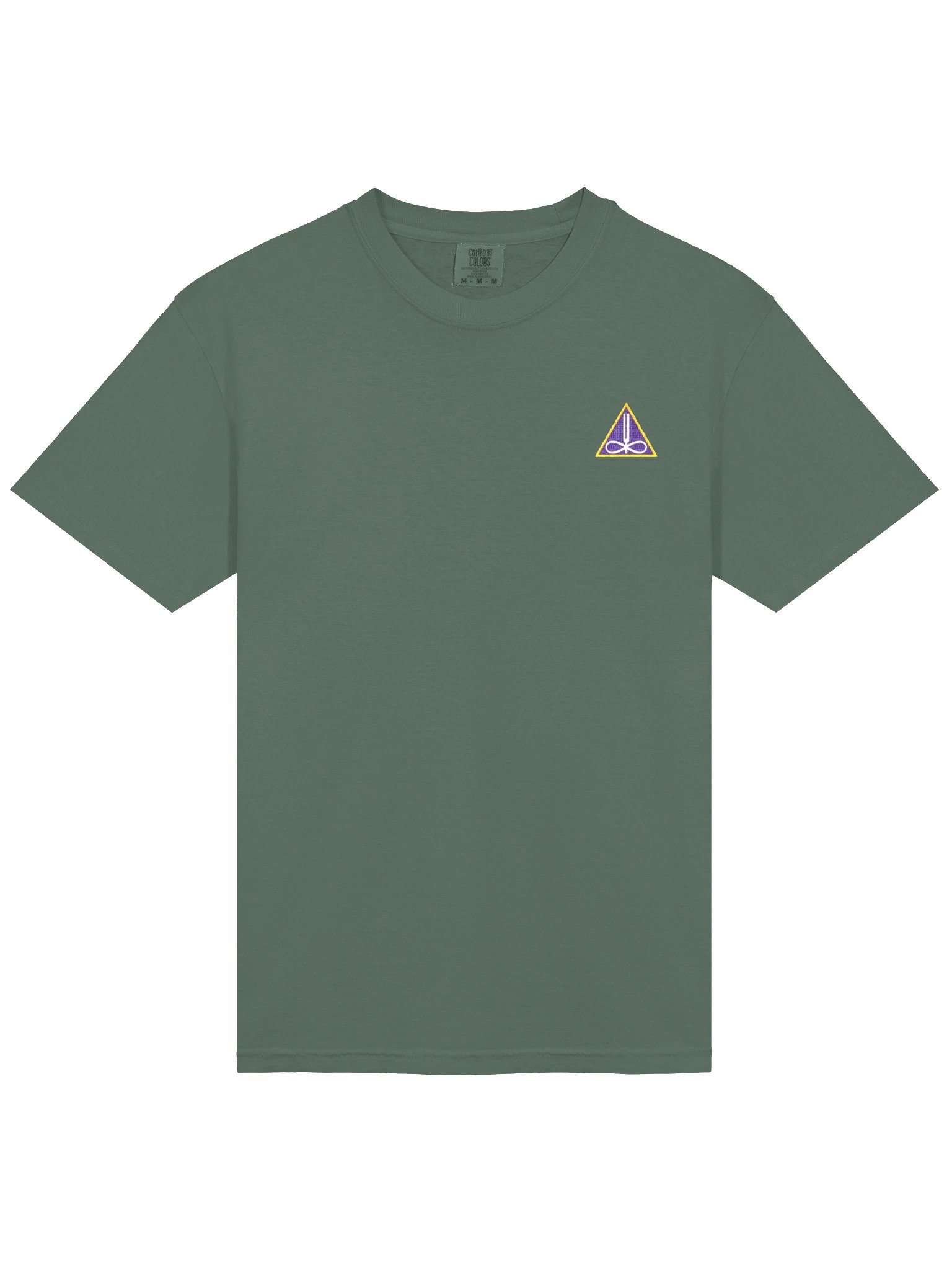 Thinkroot Energy Triangle T-Shirt (Embroidered Comfort Colors) product image (4)