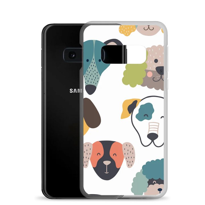 Colorful Canine Chaos Samsung® Case product image (24)