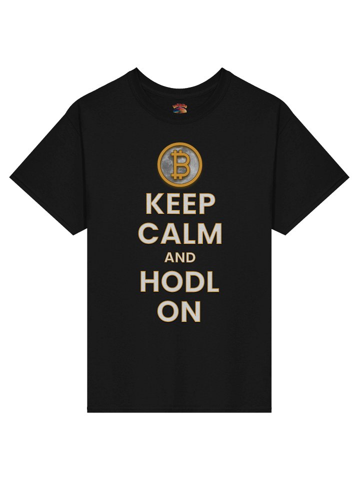 KEEP CALM AND HODL ON T-SHIRT product image (11)