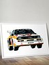 Group B Audi Quattro S1 - A3 Print