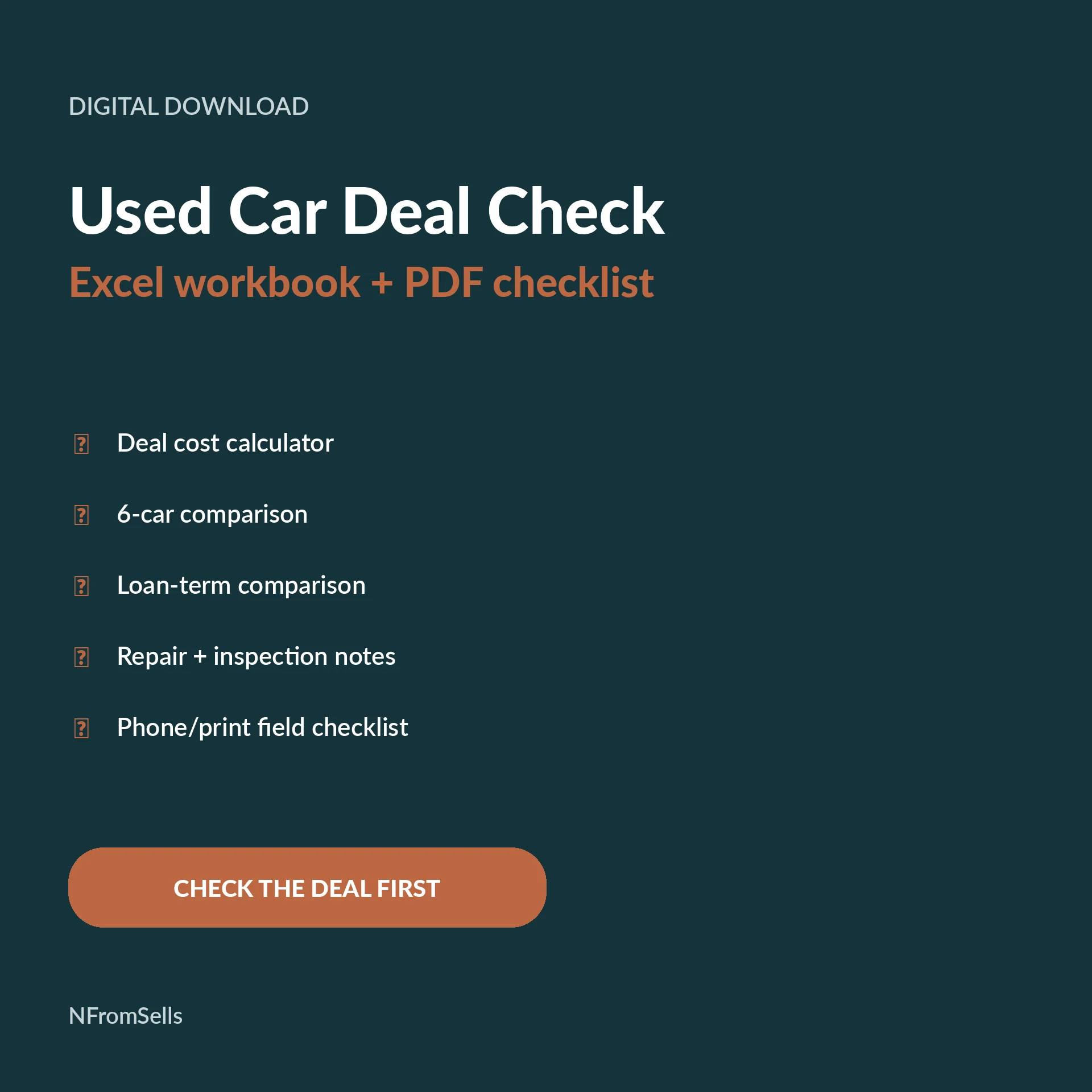 Used Car Deal Check Bundle product image (7)
