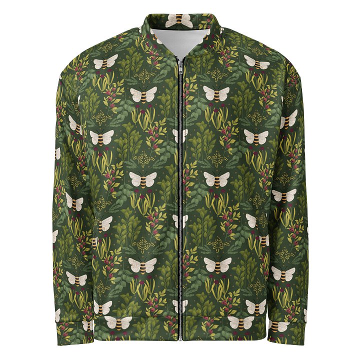 Bees and Foliage Bomber Jacket product image (1)