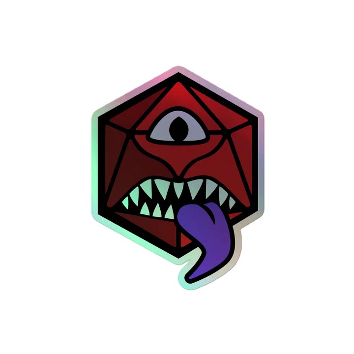 Holographic Dice Mimic Logo product image (2)