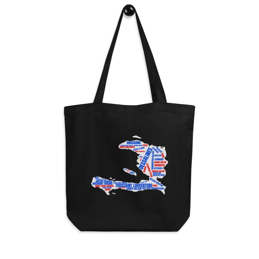 Revolutionary Haiti Word Cloud Tote Bag product image (7)
