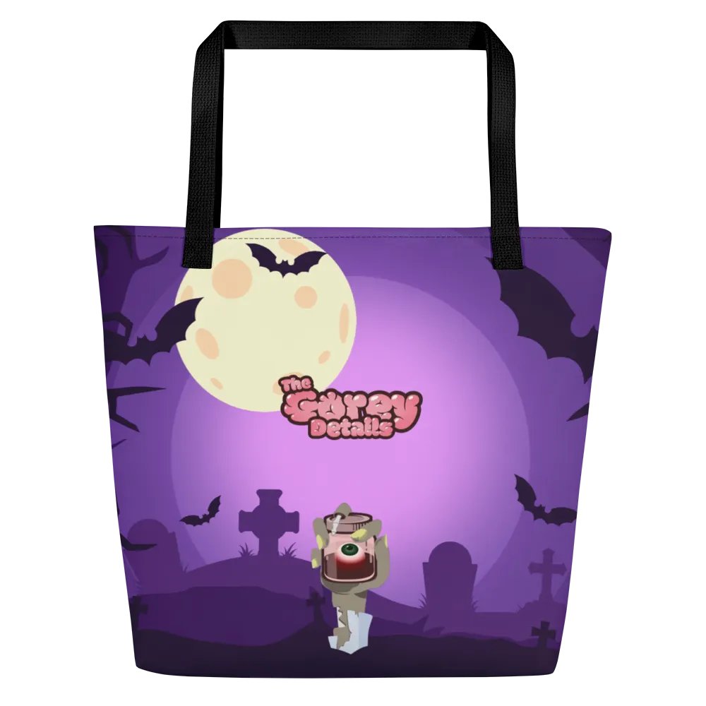 All-Over Print Large Tote Bag w/ Pocket product image (1)
