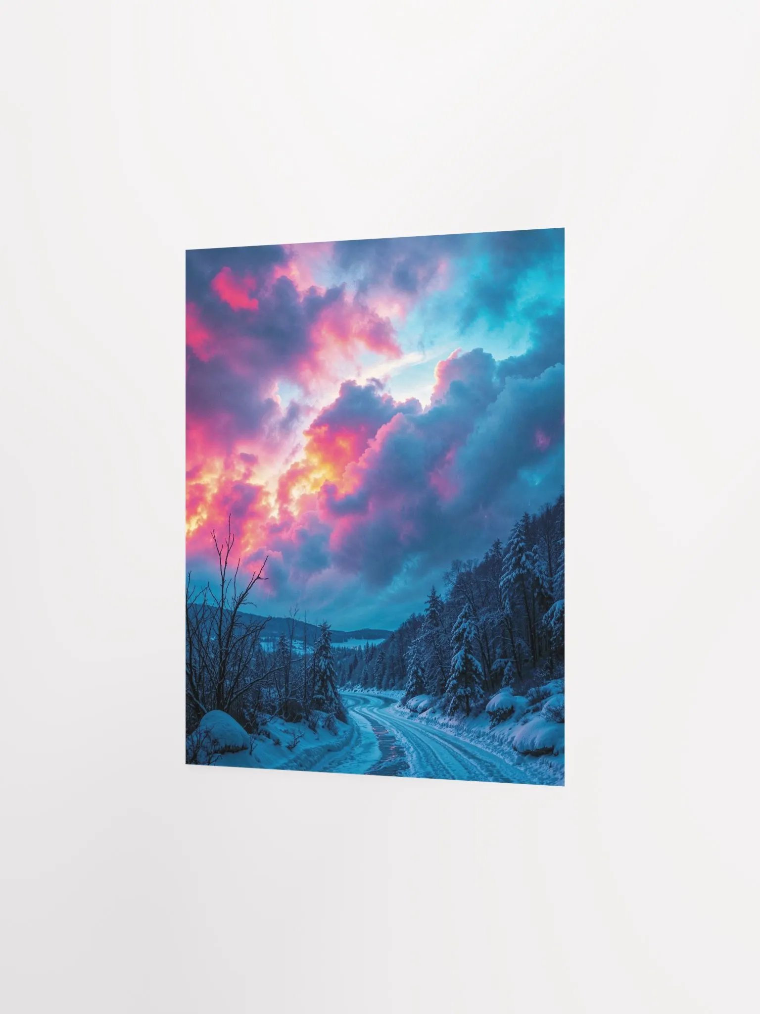 Serene Skyline Matte Poster product image (26)