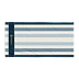 Solace Signature Blue Stripe Bath Towel