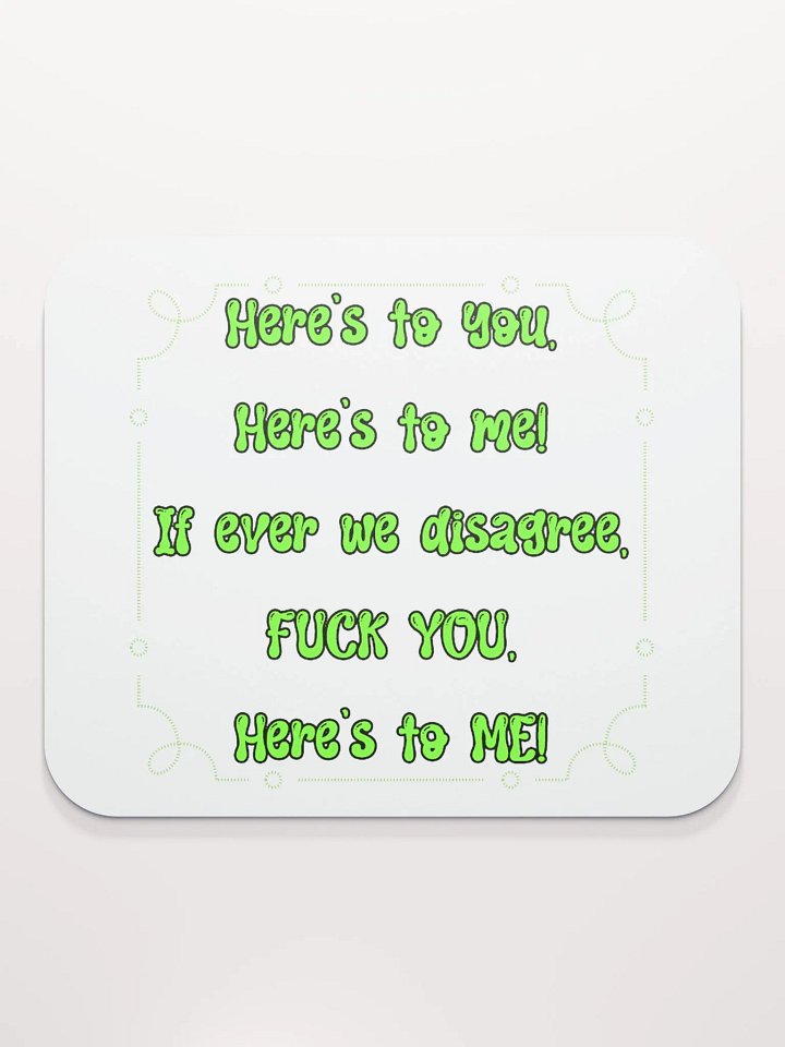 Kermit T. Franklin Mouse Pad product image (2)