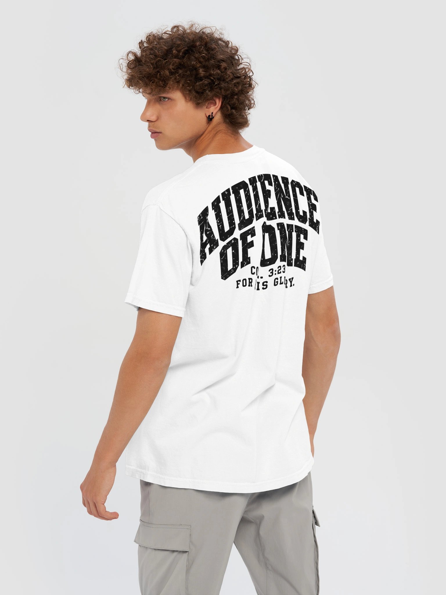 Elioenai "AUDIENCE OF ONE" Heavyweight Tee product image (186)