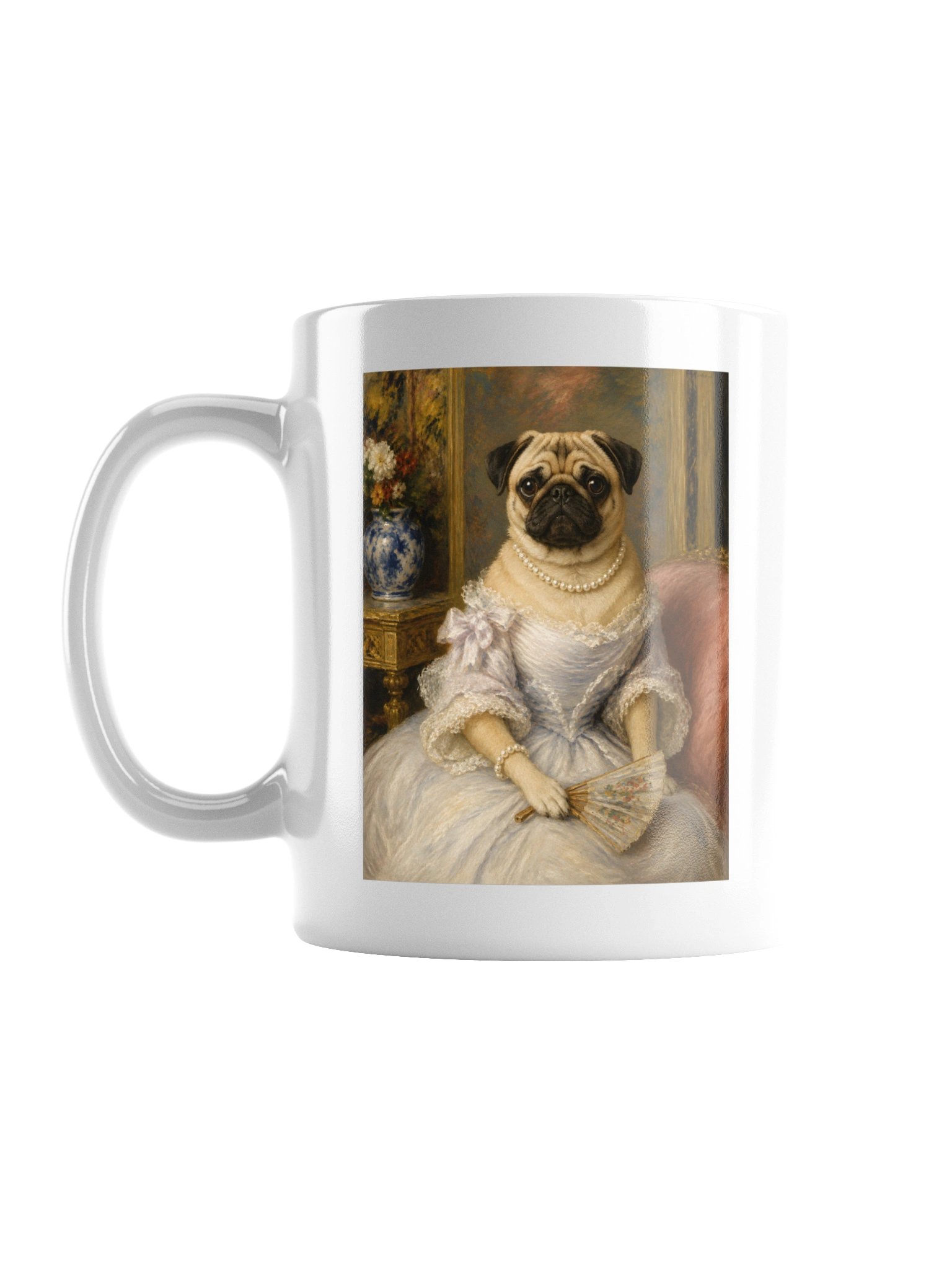 Pug Portrait of Irène Cahen d'Anvers Mug product image (1)