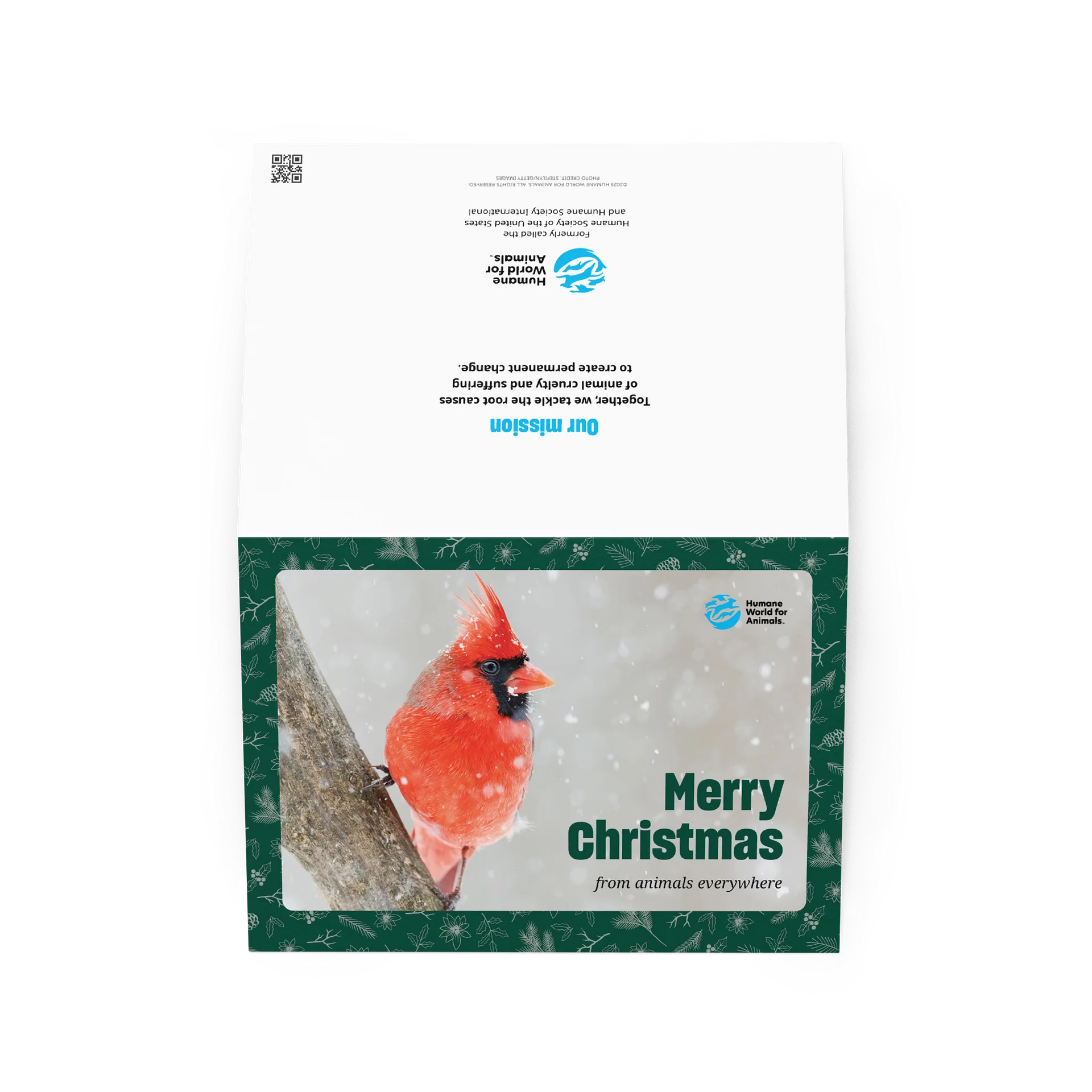 Christmas card - Bird design product image (2)