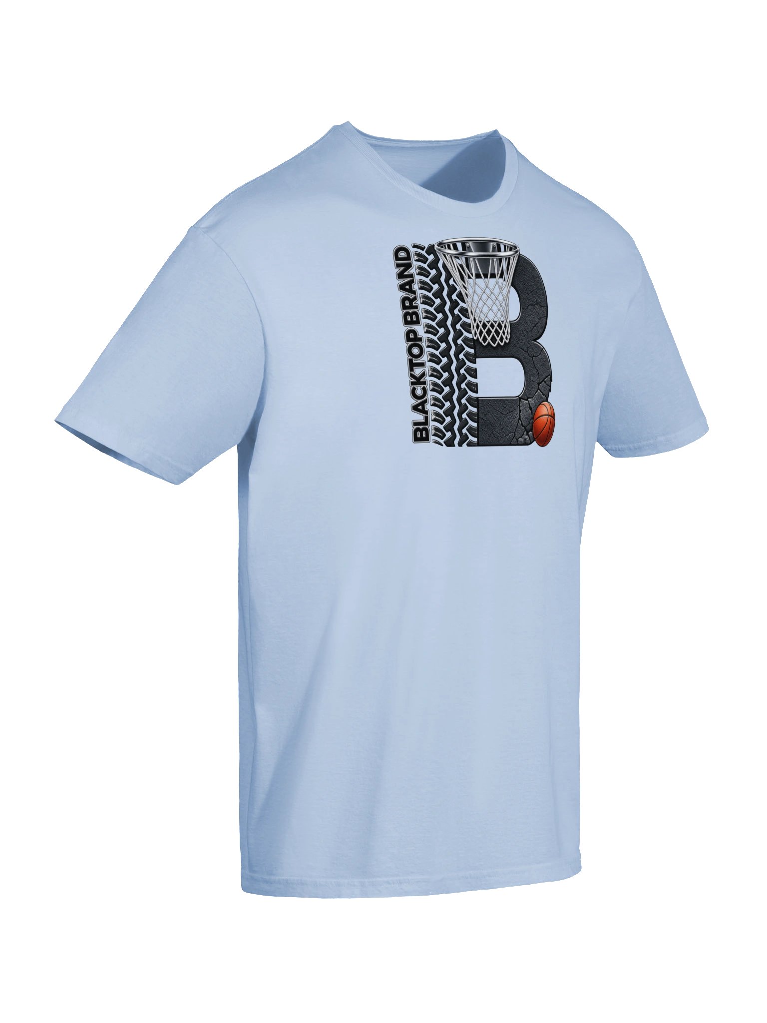 Blacktop Brand Basketball Logo Tee product image (6)