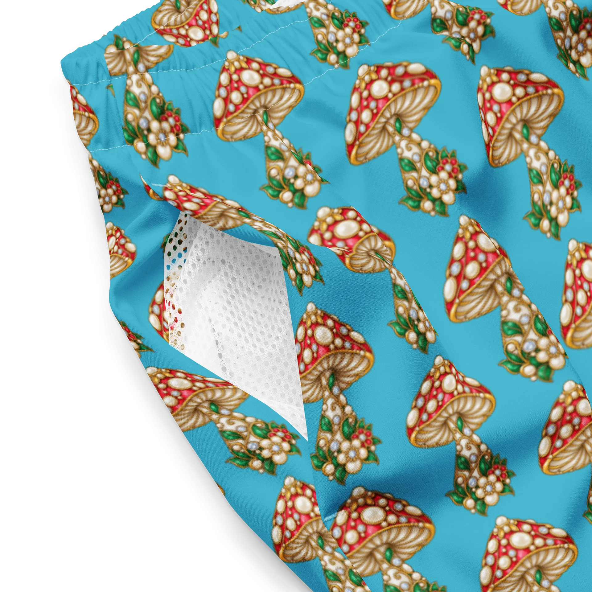 Mushroom Meadow Swim Trunks product image (3)