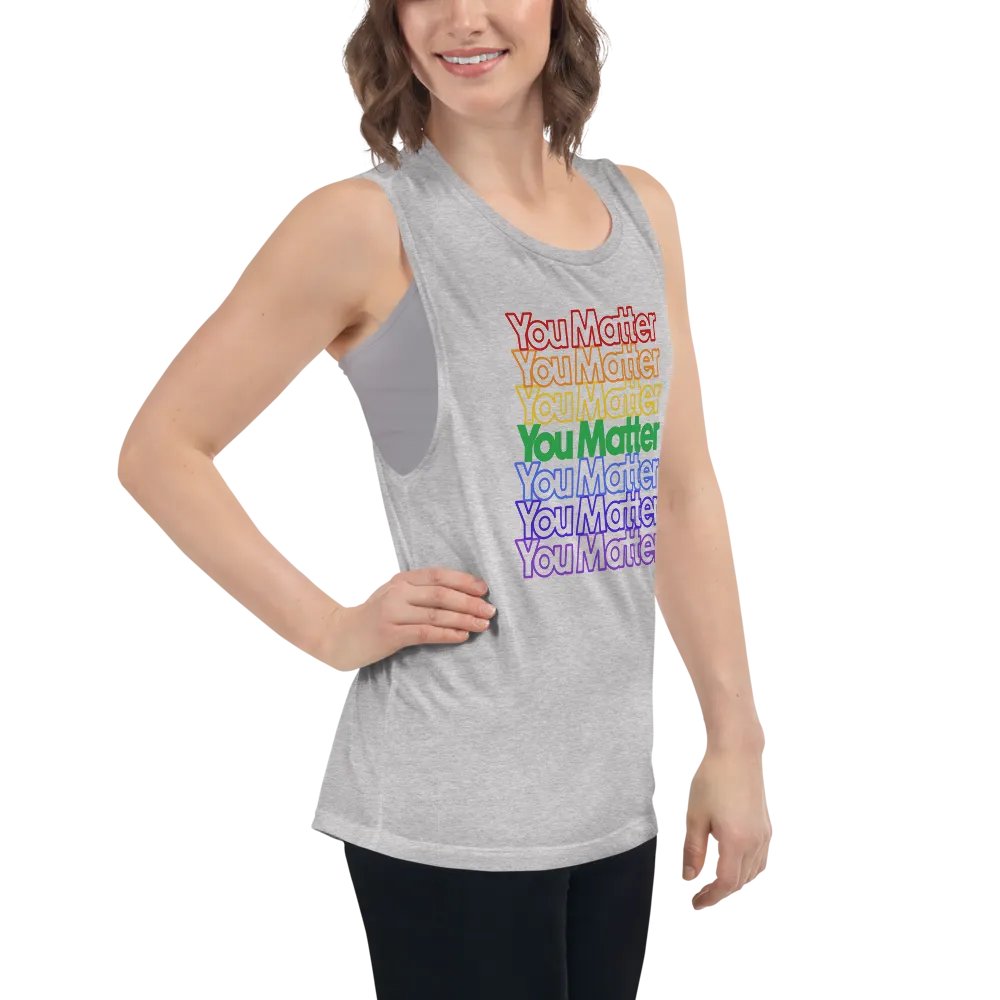You Matter Fade (Pride) Tank Top product image (23)